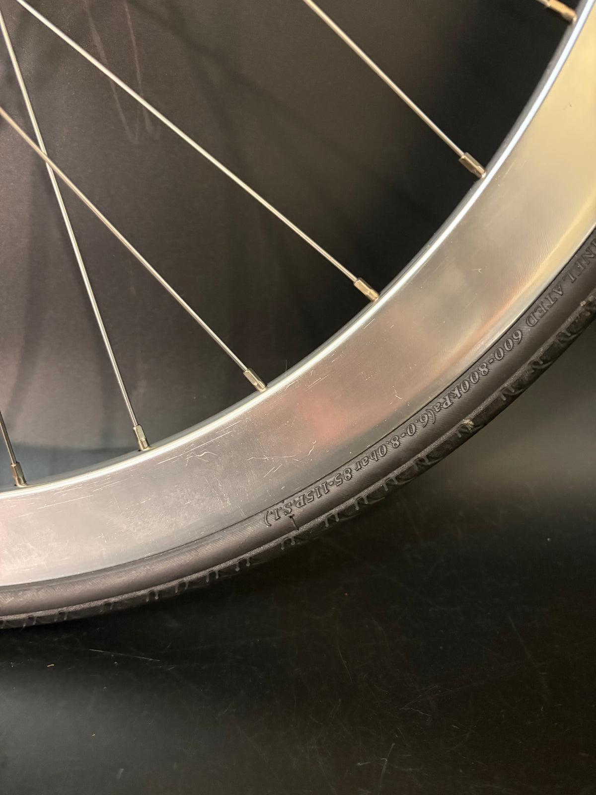 H Plus Son Formation Face / Gran Compe II Rear Wheel Silver 32h
