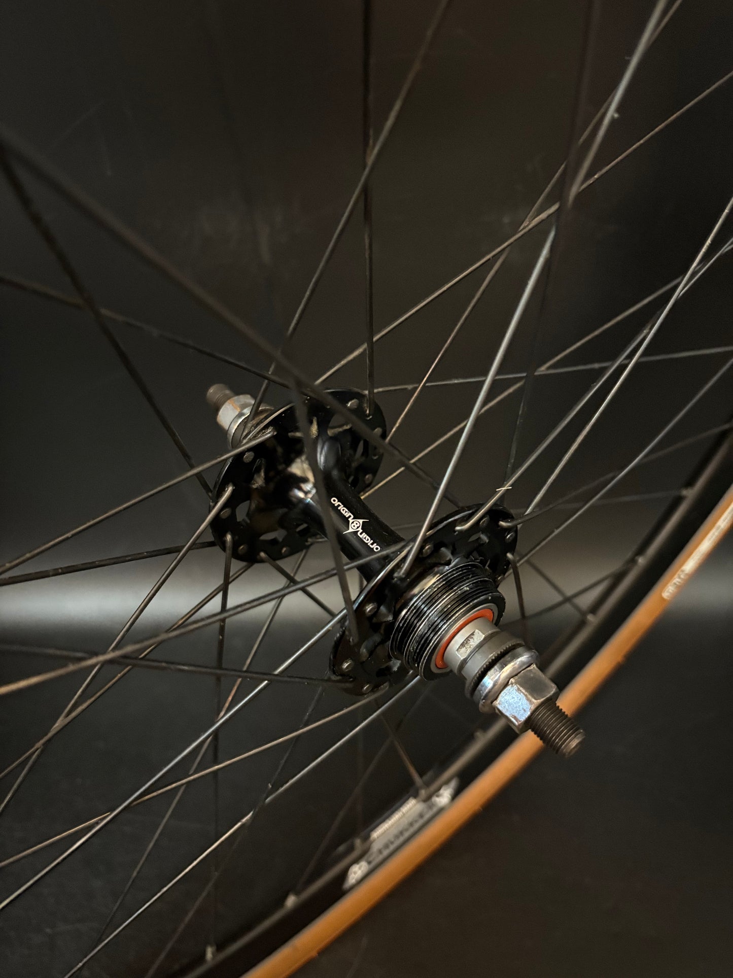 Velocity Chukker Black Machined / Origin 8 Wheelset 36h