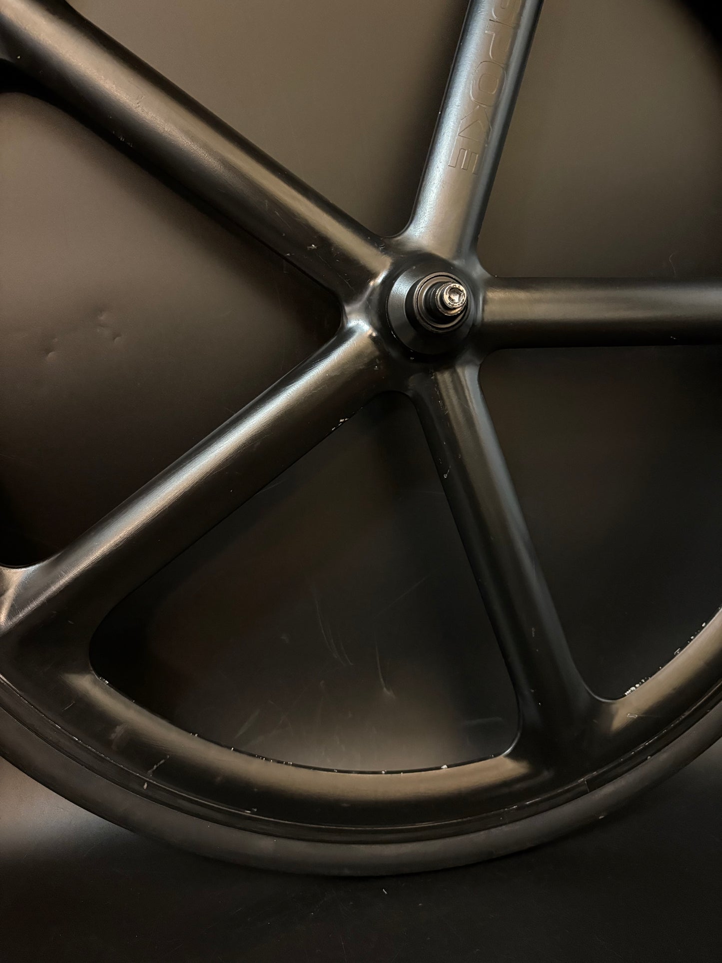 Aerospoke Wheelset Black w/ 17t Cog