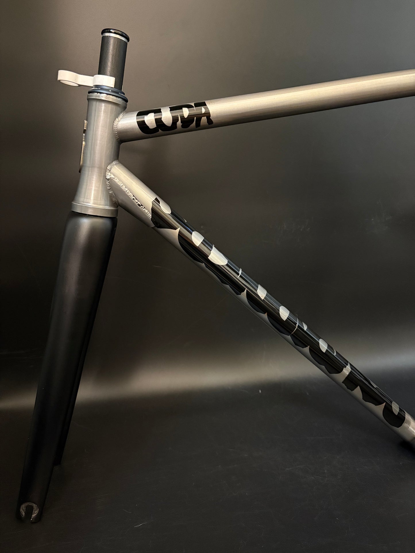 Bombardiers Cuda Frameset Raw Steel 54cm