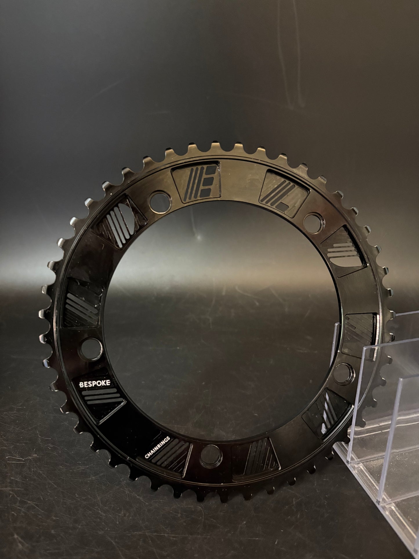 Bespoke x Deluxe Chainring Black 47t