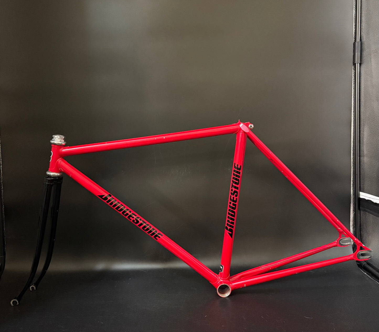 Bridgestone NJS Frameset Red/Black 48cm ST 52cm TT