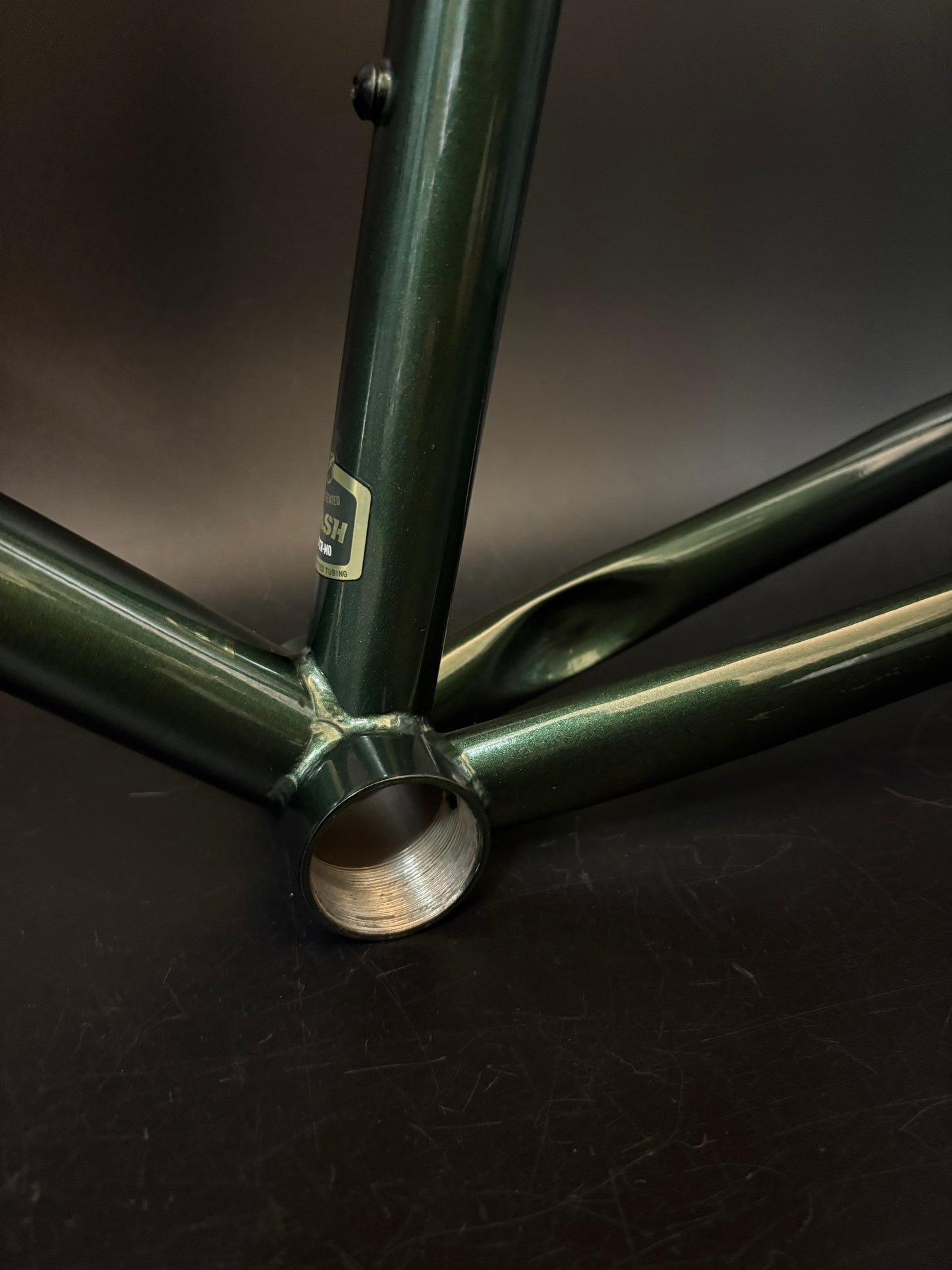 Mash Steel Frameset Bullitt Green 60cm