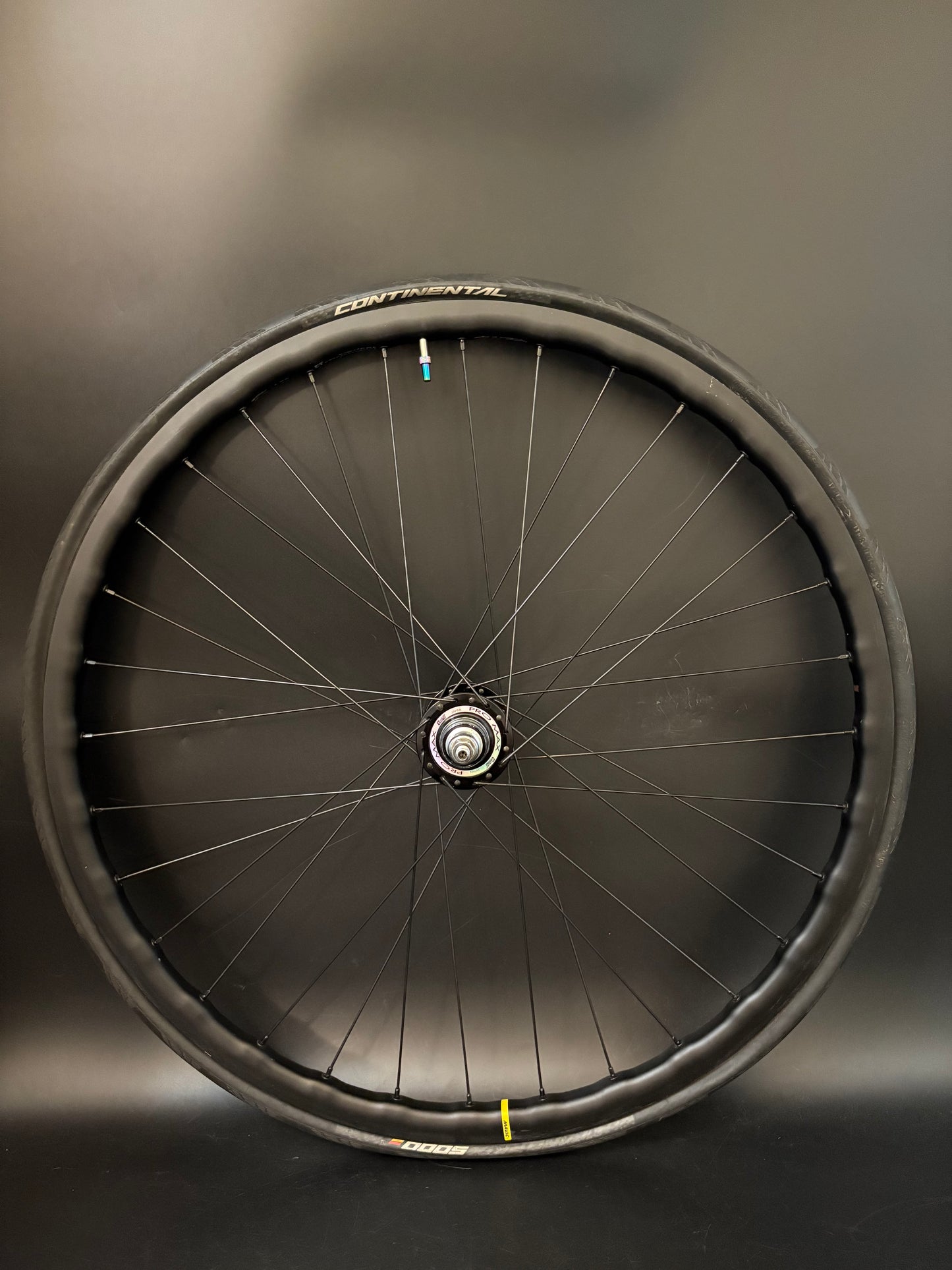 Mavic Open Pro UST Disc Black / Suzue Pro Max Carbon Wheelset 32h