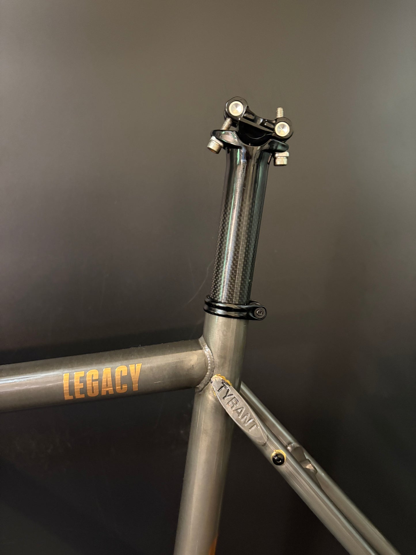 Tyrant Legacy Steel Frameset Raw 52cm S
