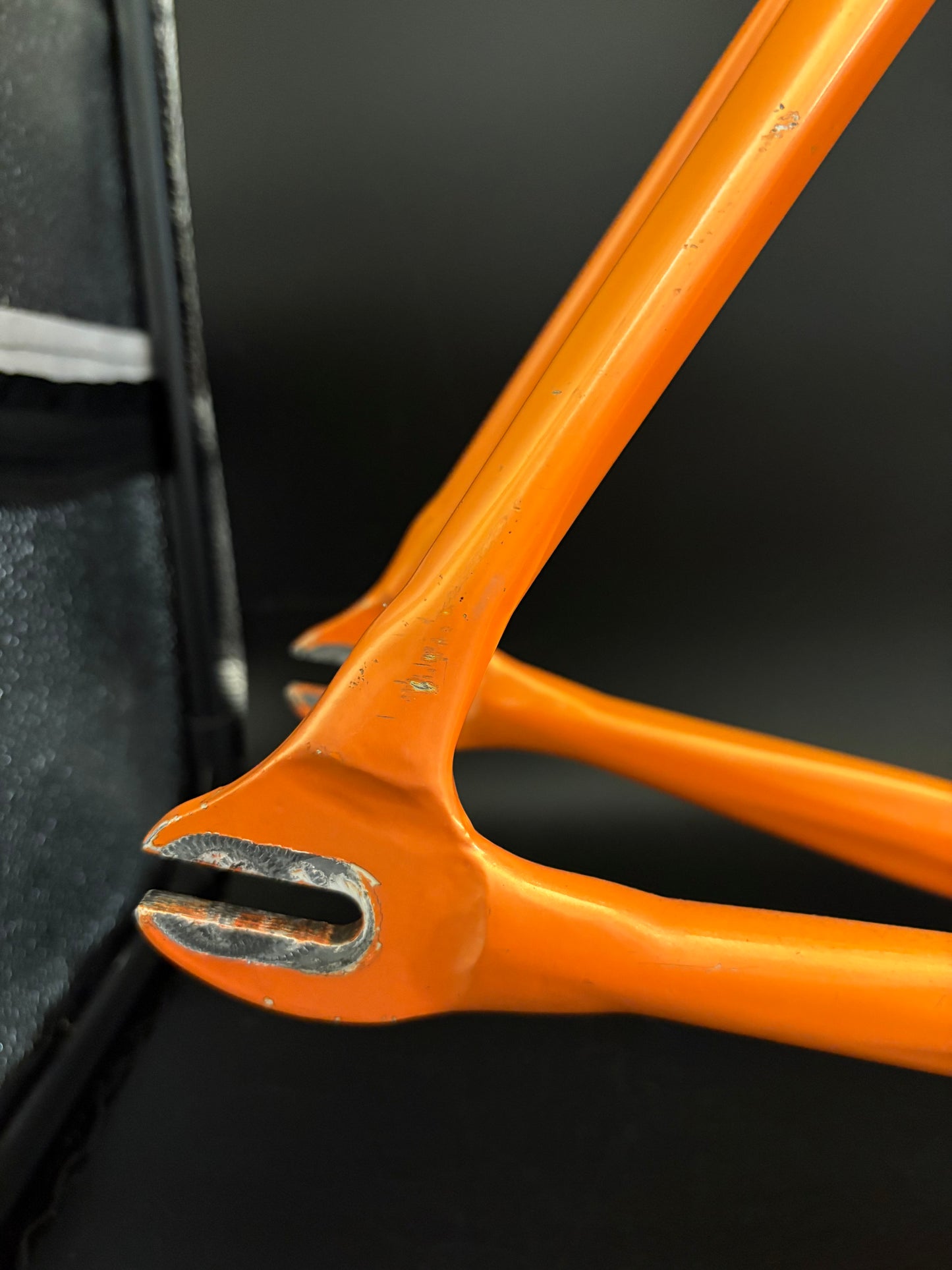 Orbea Lobular Pista Frameset Team Euskaltel Orange/Blue 57sm ST 54cm TT