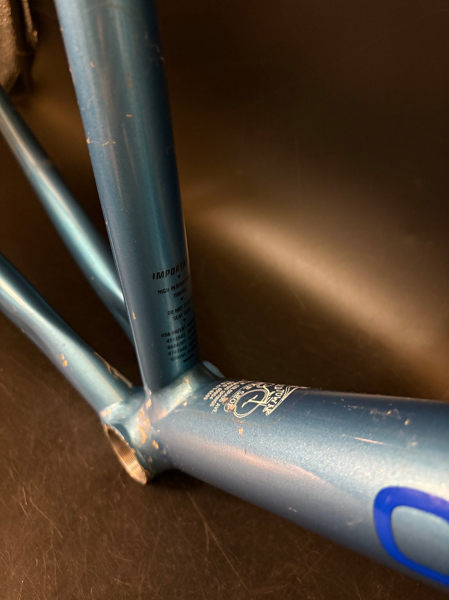 Cannondale Track Frameset Blue 50cm