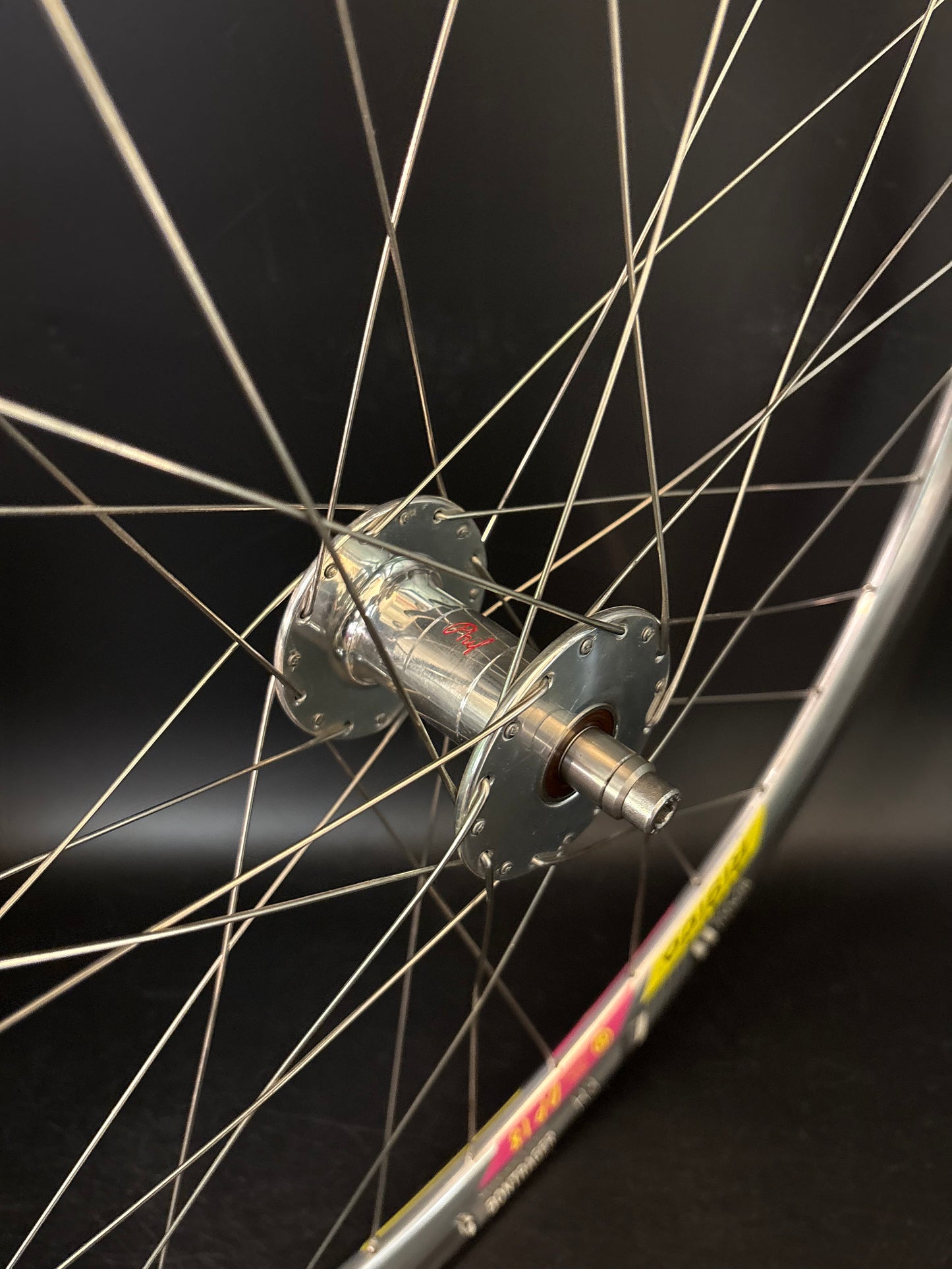Rigida DP18 / Phil Wood HF Wheelset Silver 32h