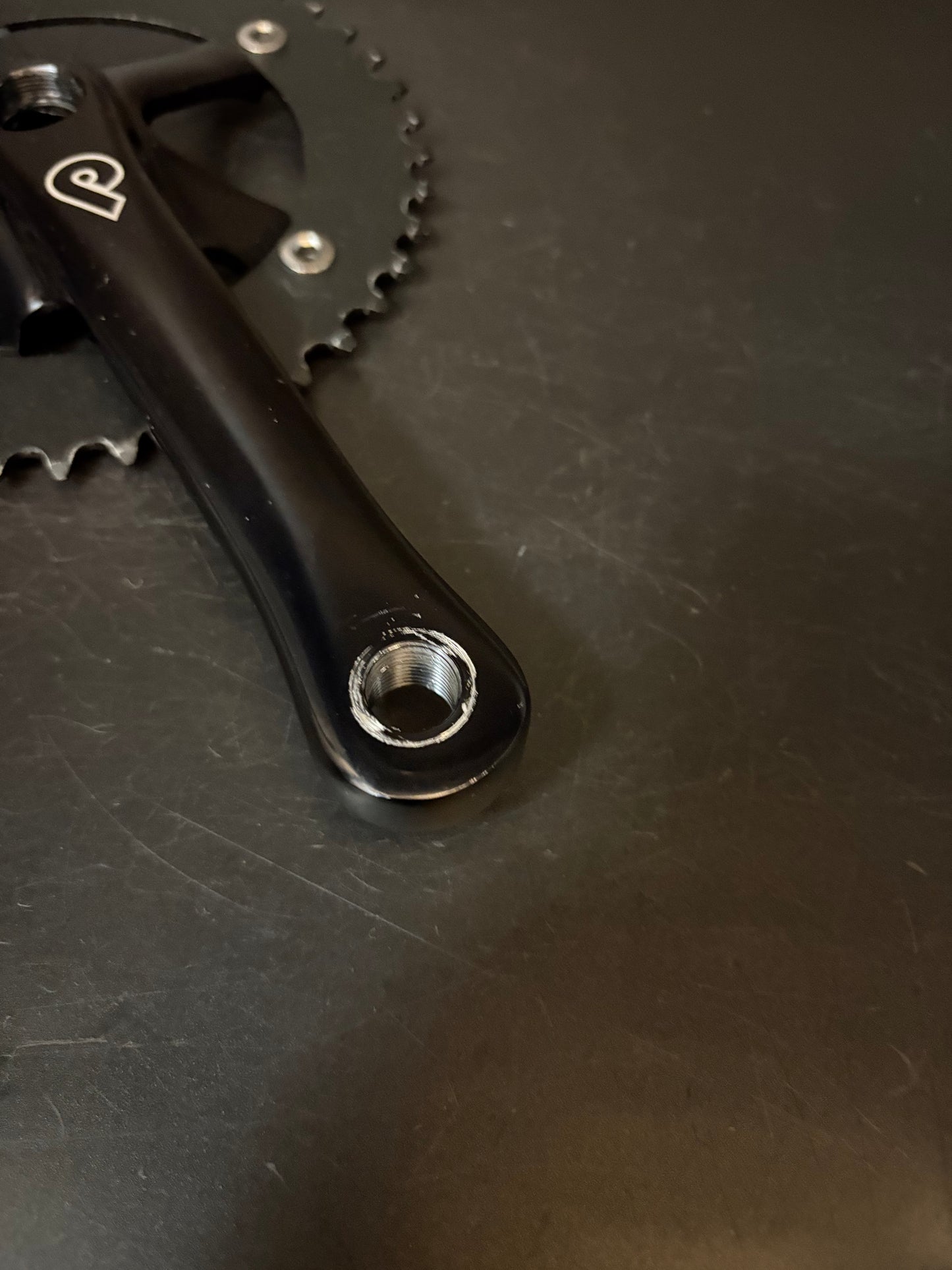 Pake Crankset Black 165mm 42t