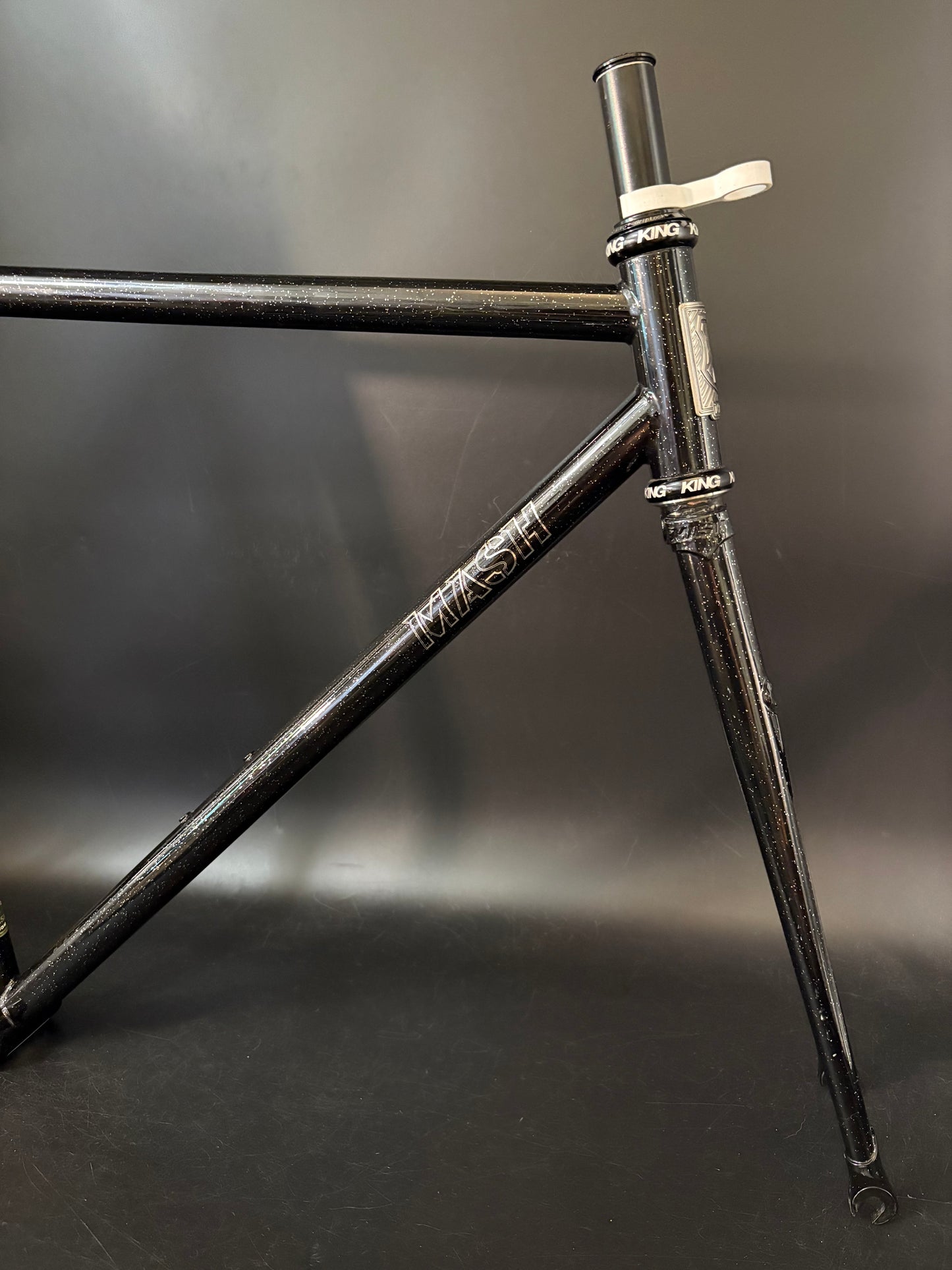 Mash Steel Frameset Black Sparkle MJS 53cm Small