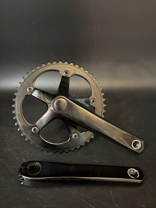 Andel Deluxe 2.0 Crankset Black 170mm 48t