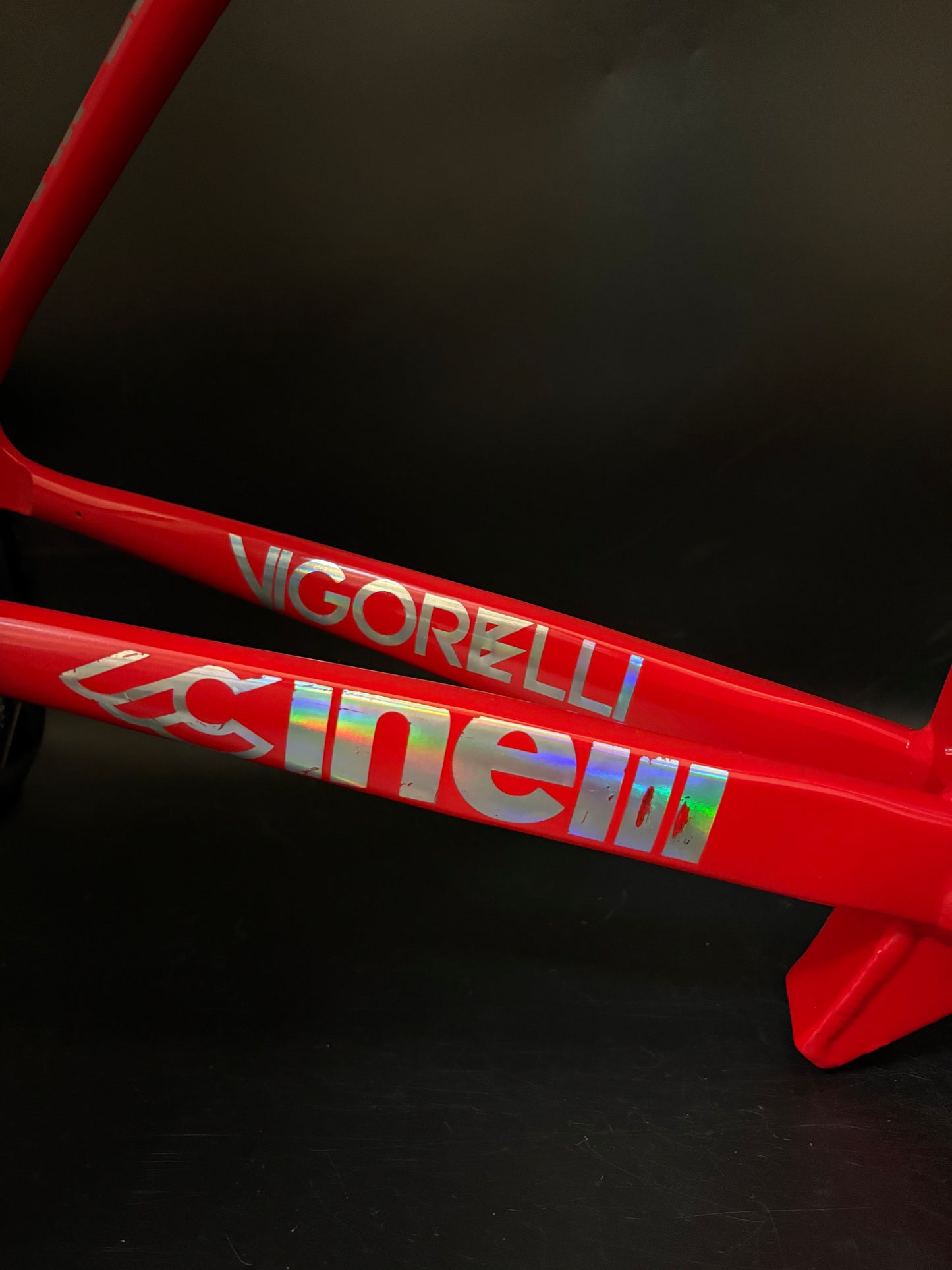 Cinelli Vigorelli Shark Frameset Red 54cm