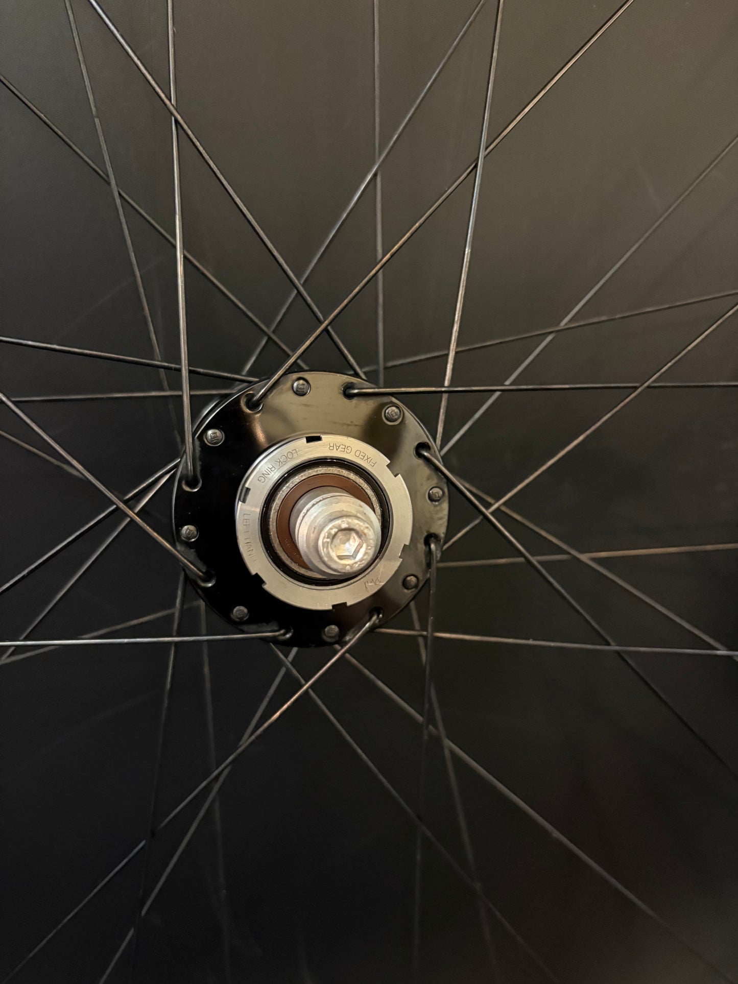 H Plus Son Hydra / Phil Wood HF Wheelset Black 32h #2