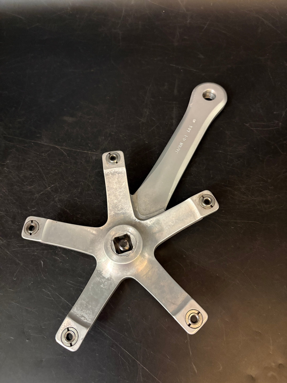 Sugino 75 Cranks Silver 165mm
