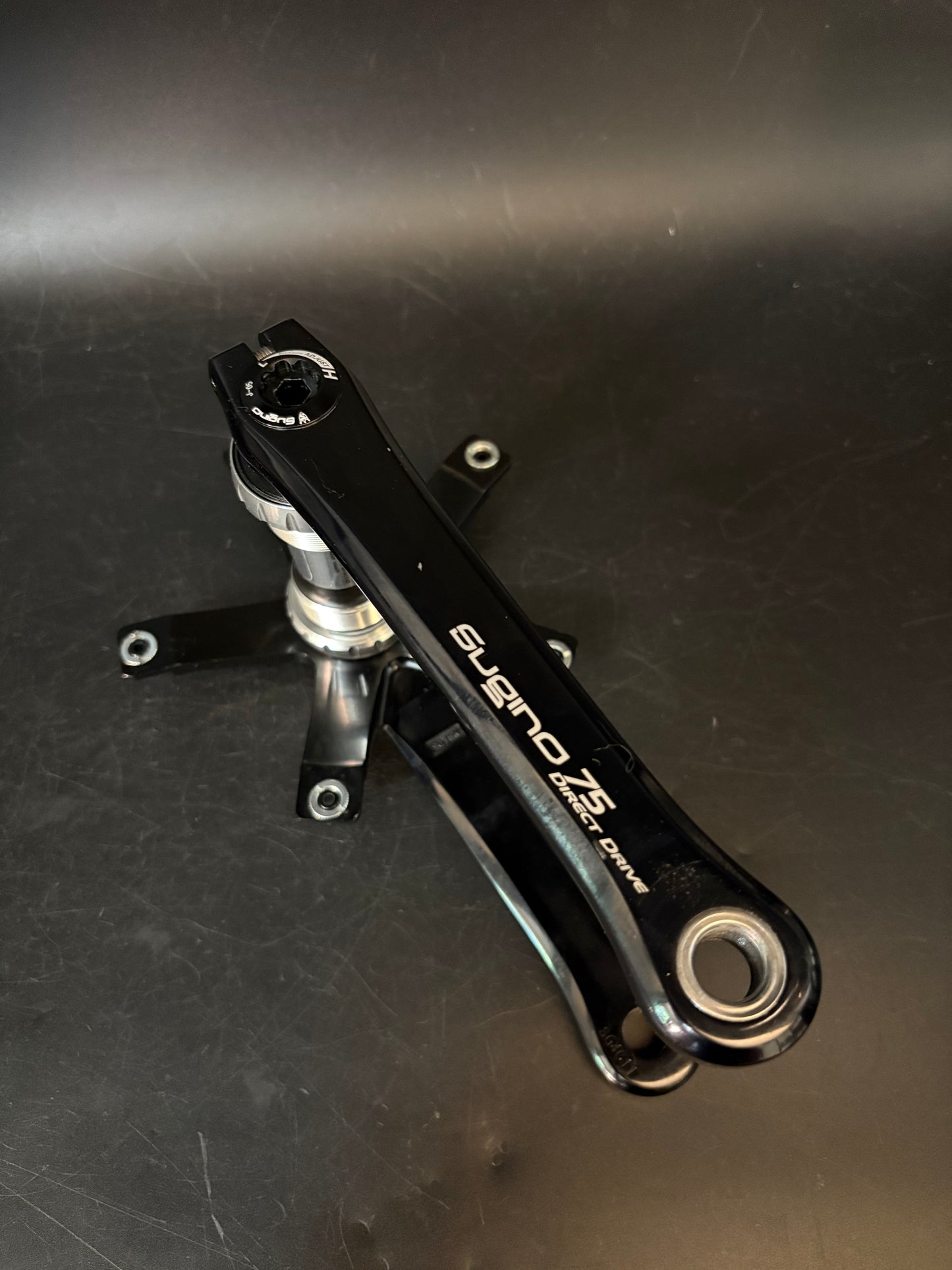 Sugino 75 DD2 Crankset Black 165mm