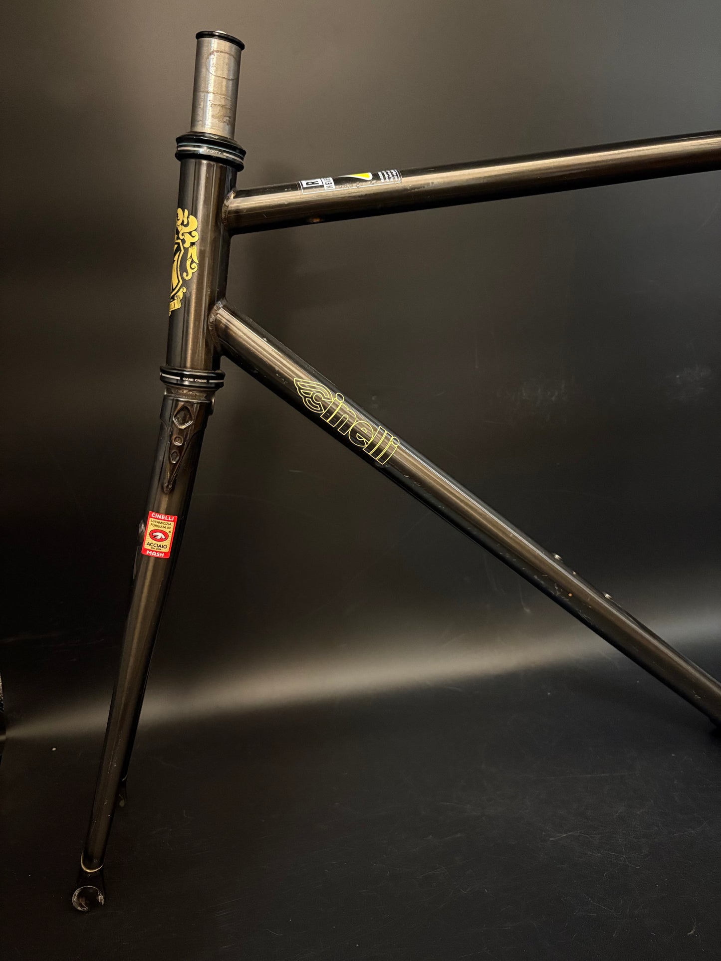Cinelli Mash Work Frameset Dark Smoke 58cm
