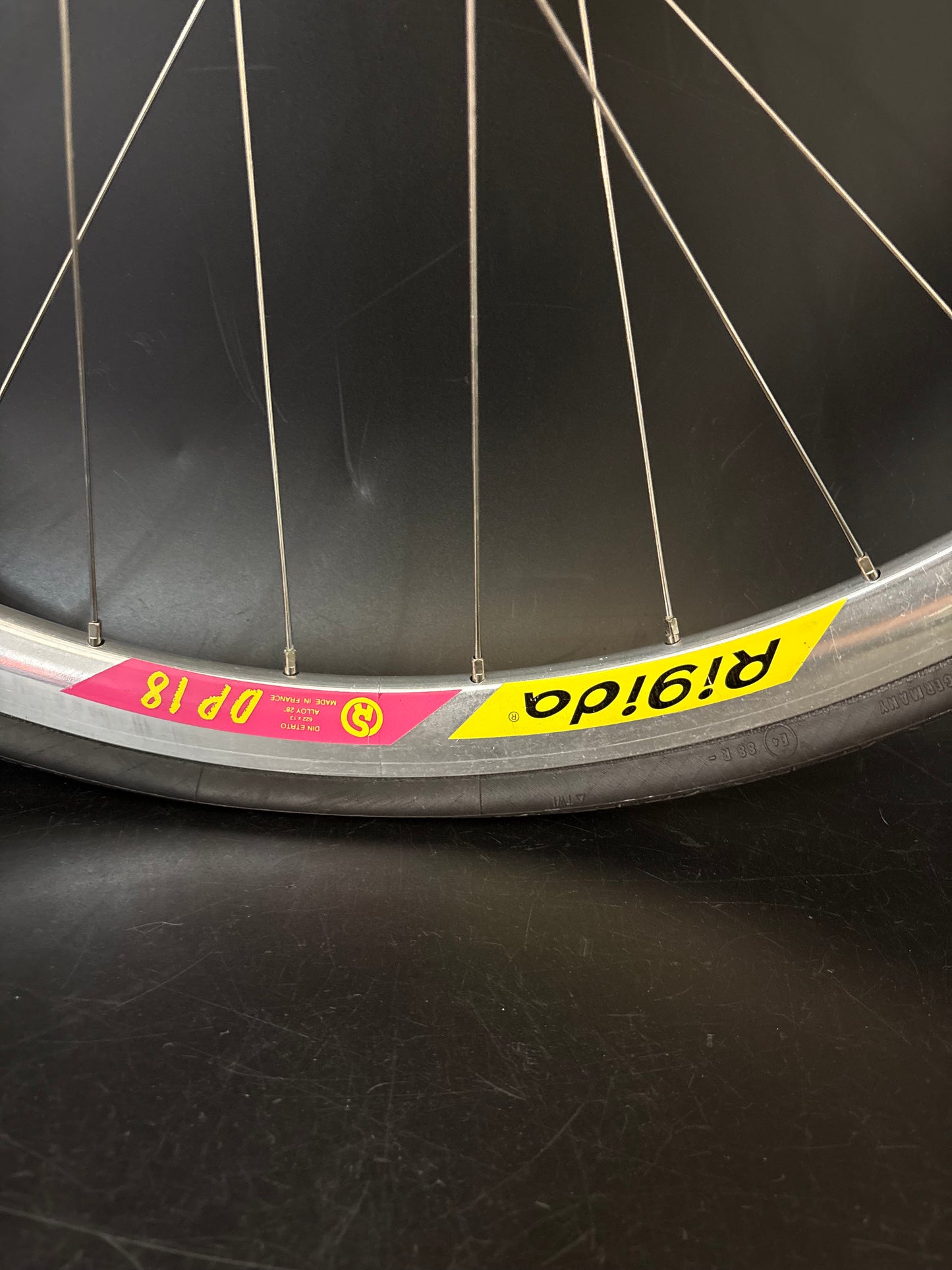Rigida DP18 / Phil Wood HF Wheelset Silver 32h