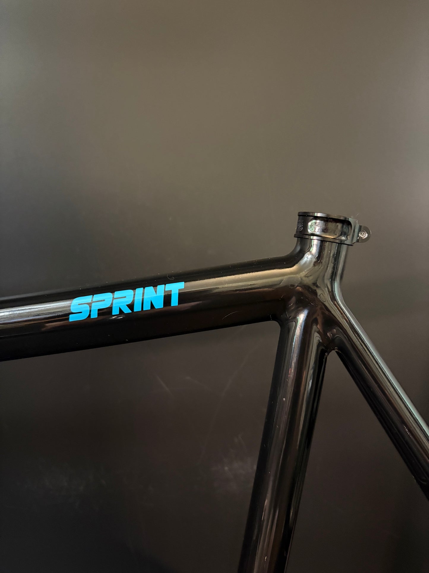 Superb Sprint Frameset Black 59cm ST 56cm TT