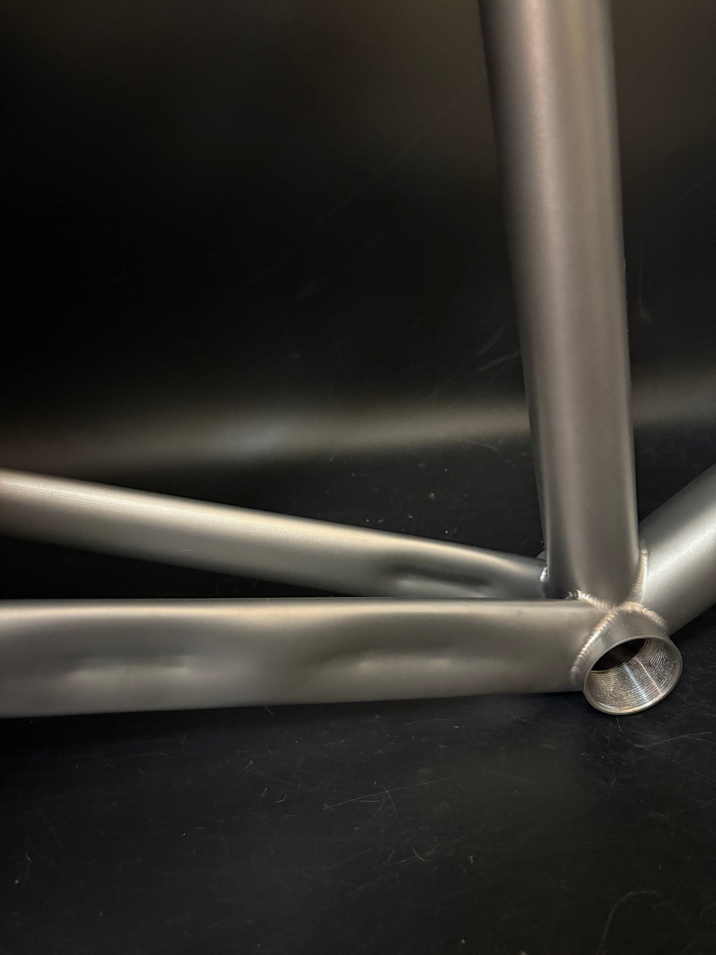 NEW Weis Hammer Ti Track Frameset Titanium Custom Finishing 55.5cm TT 71cm ST center