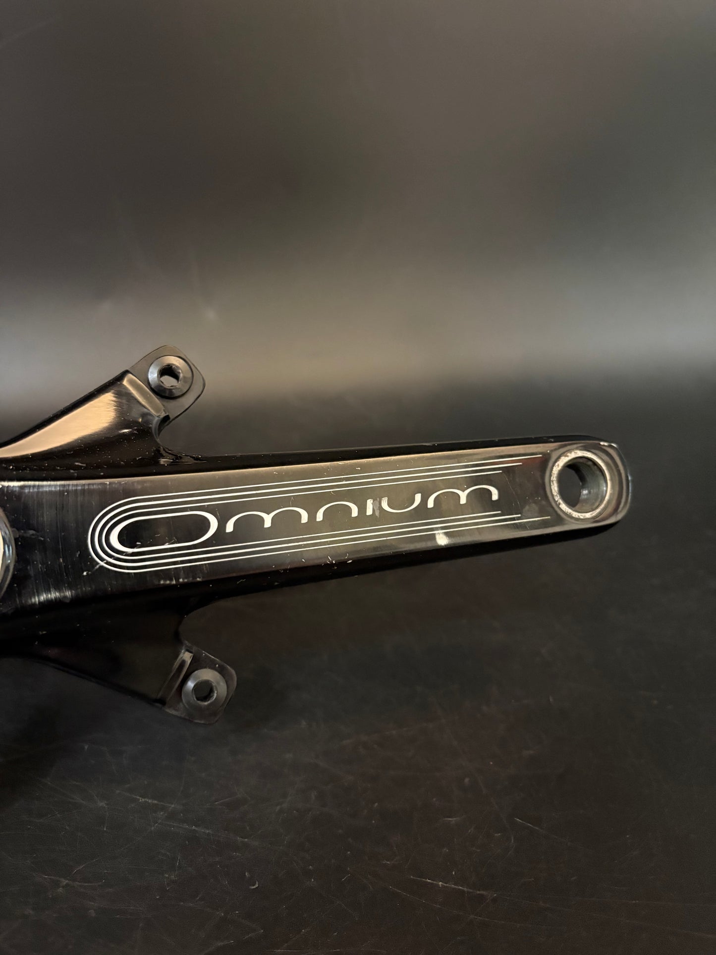 Sram Omnium Crank Arms Black 165mm