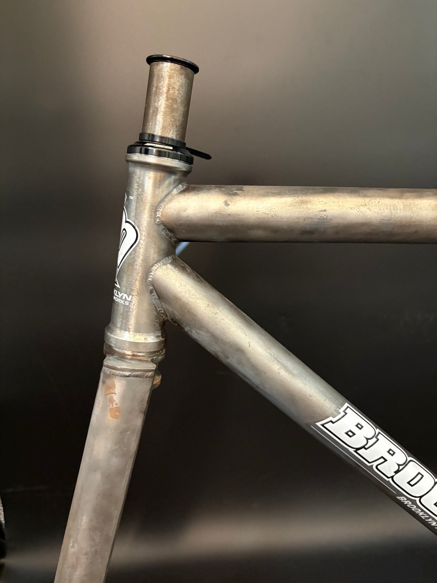 Brooklyn Machine Works Gangsta Track v1 Frameset Raw 54cm