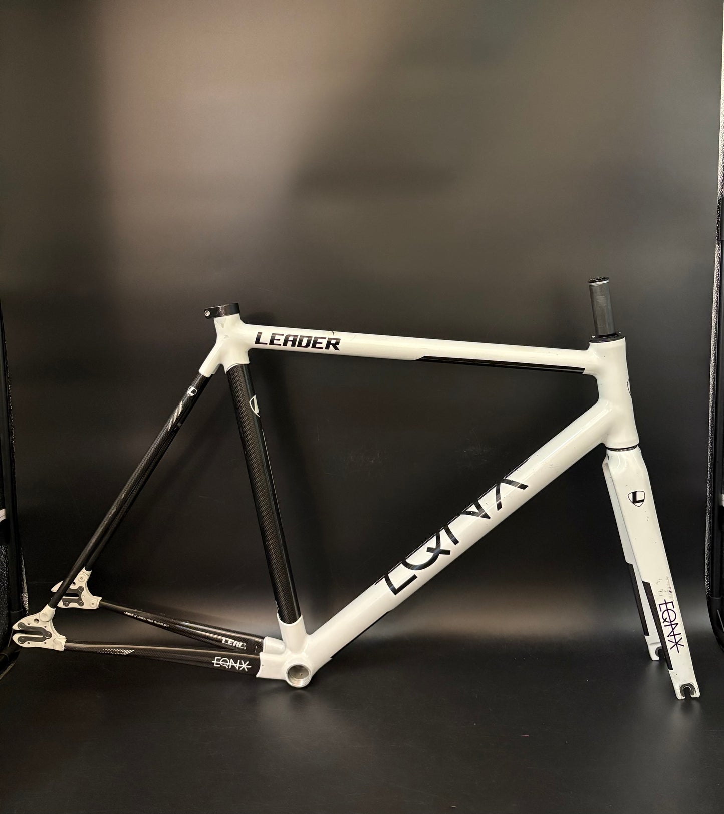 Leader EQNX Frameset White 58cm