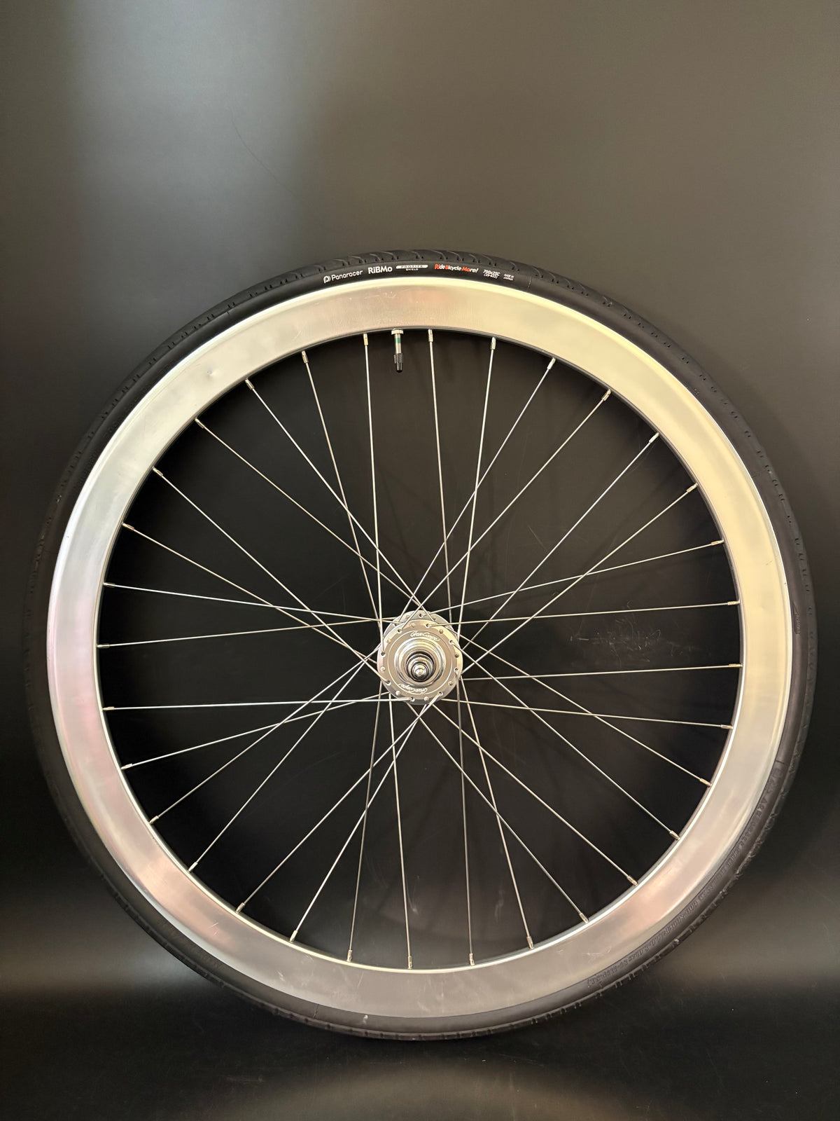 H Plus Son Formation Face / Gran Compe II Rear Wheel Silver 32h