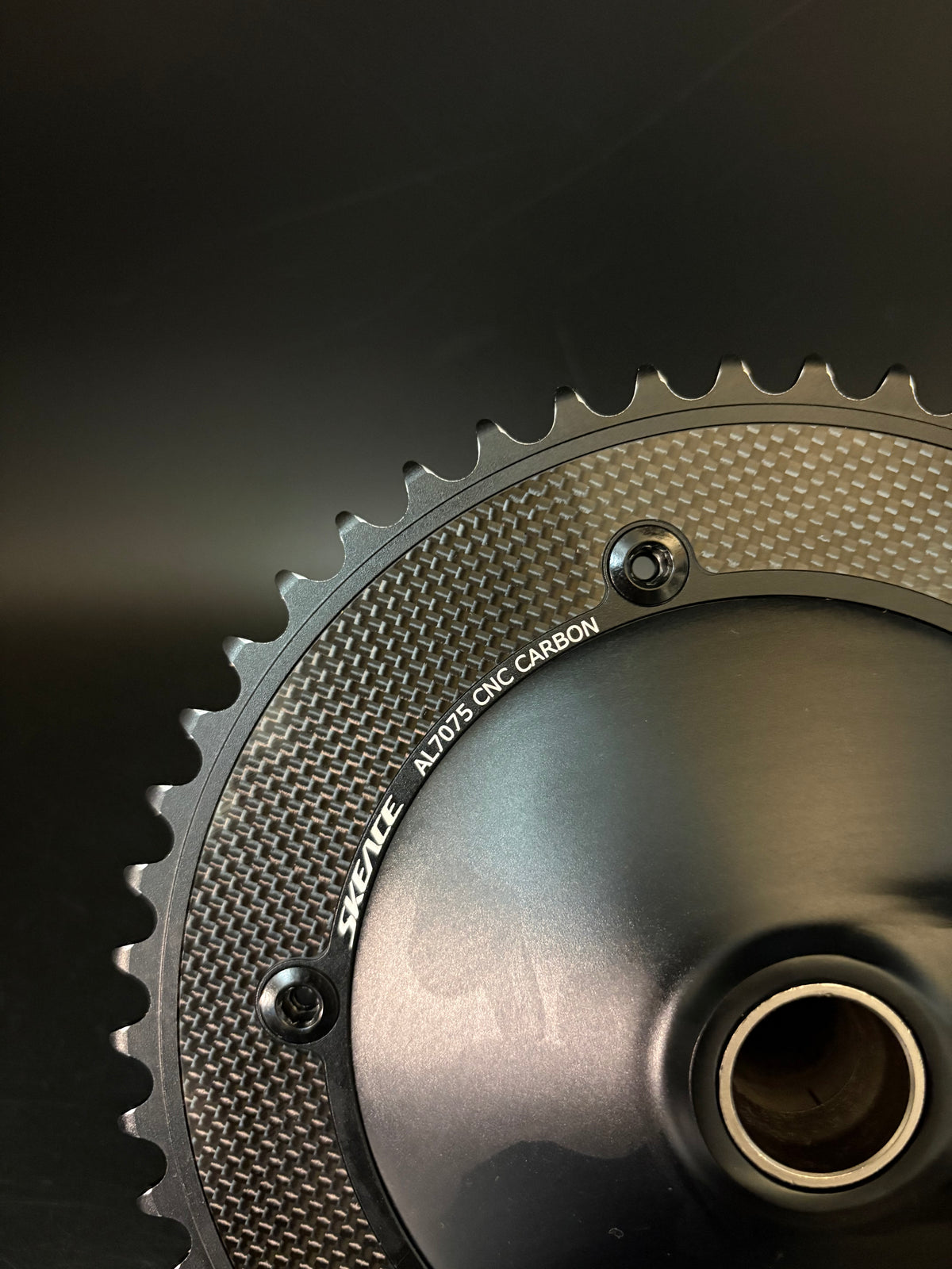 Skeace Break the Wind Crankset Black 165mm 49t