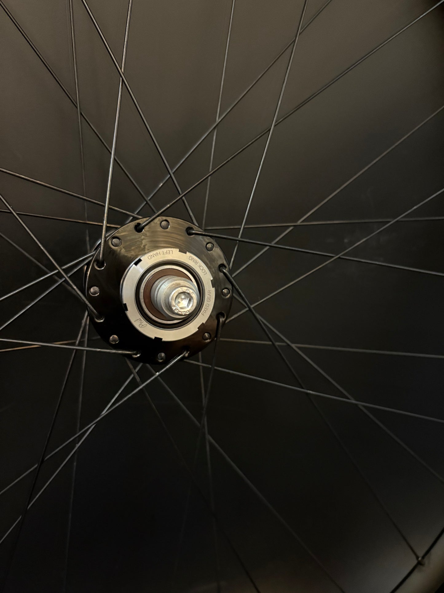 H Plus Son Archetype / Phil Wood HF Black Wheelset 32h