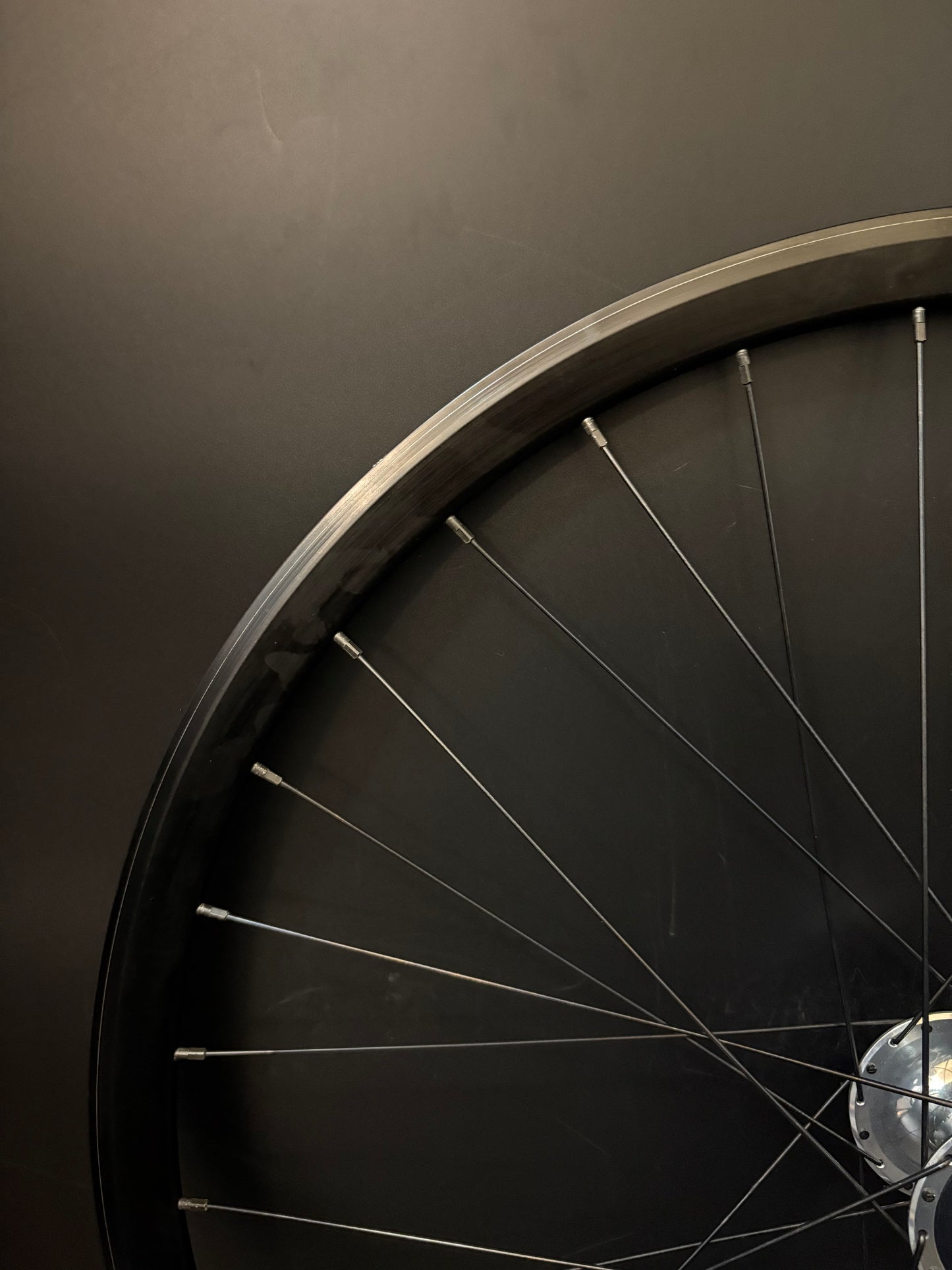 Velocity Deep V Black / Dura Ace HF 7600 Wheelset 32h