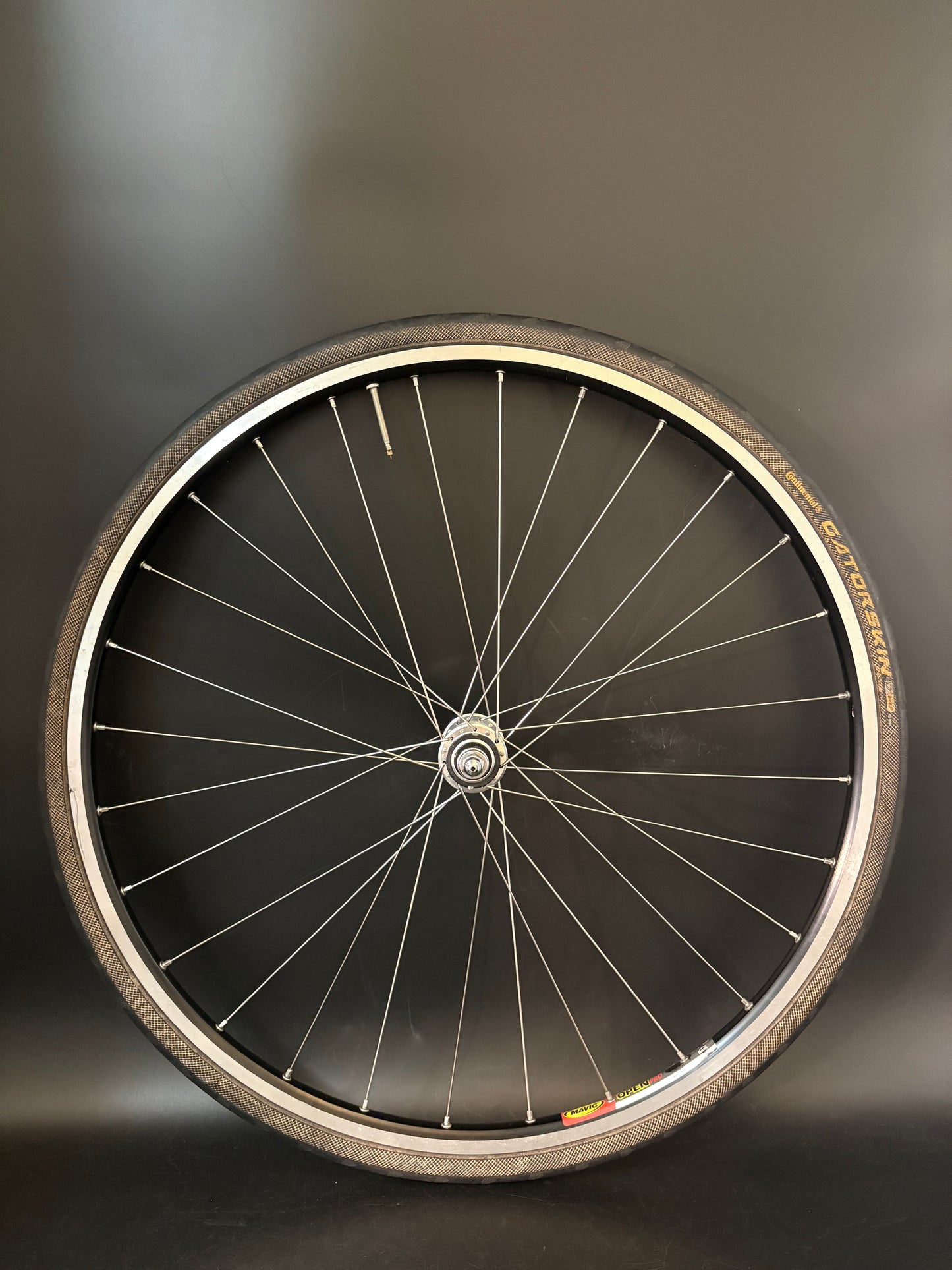 Mavic Open Pro Black / Dura Ace LF 7710 Wheelset 28h