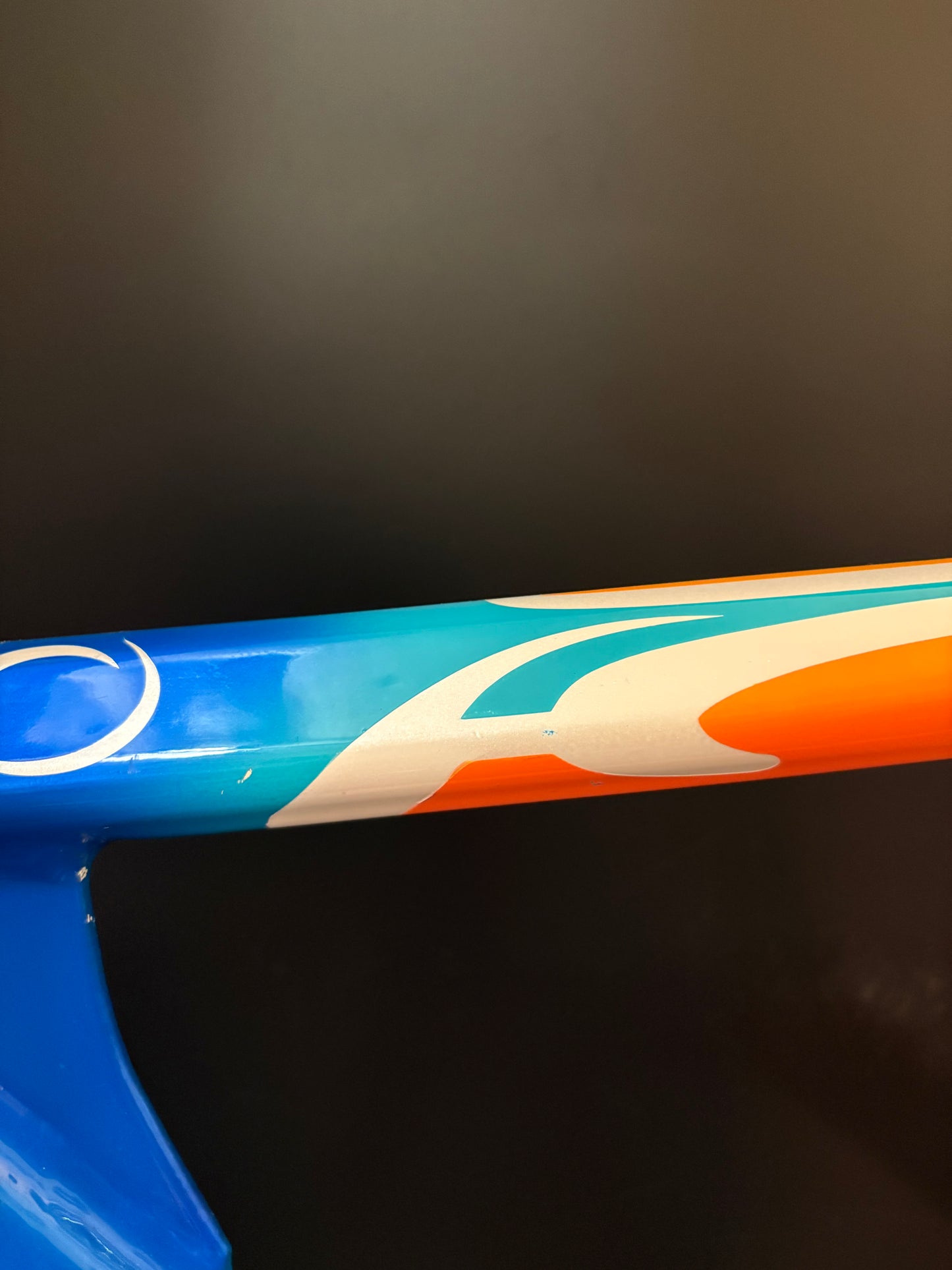Orbea Lobular Pista Frameset Team Euskaltel Orange/Blue 57sm ST 54cm TT