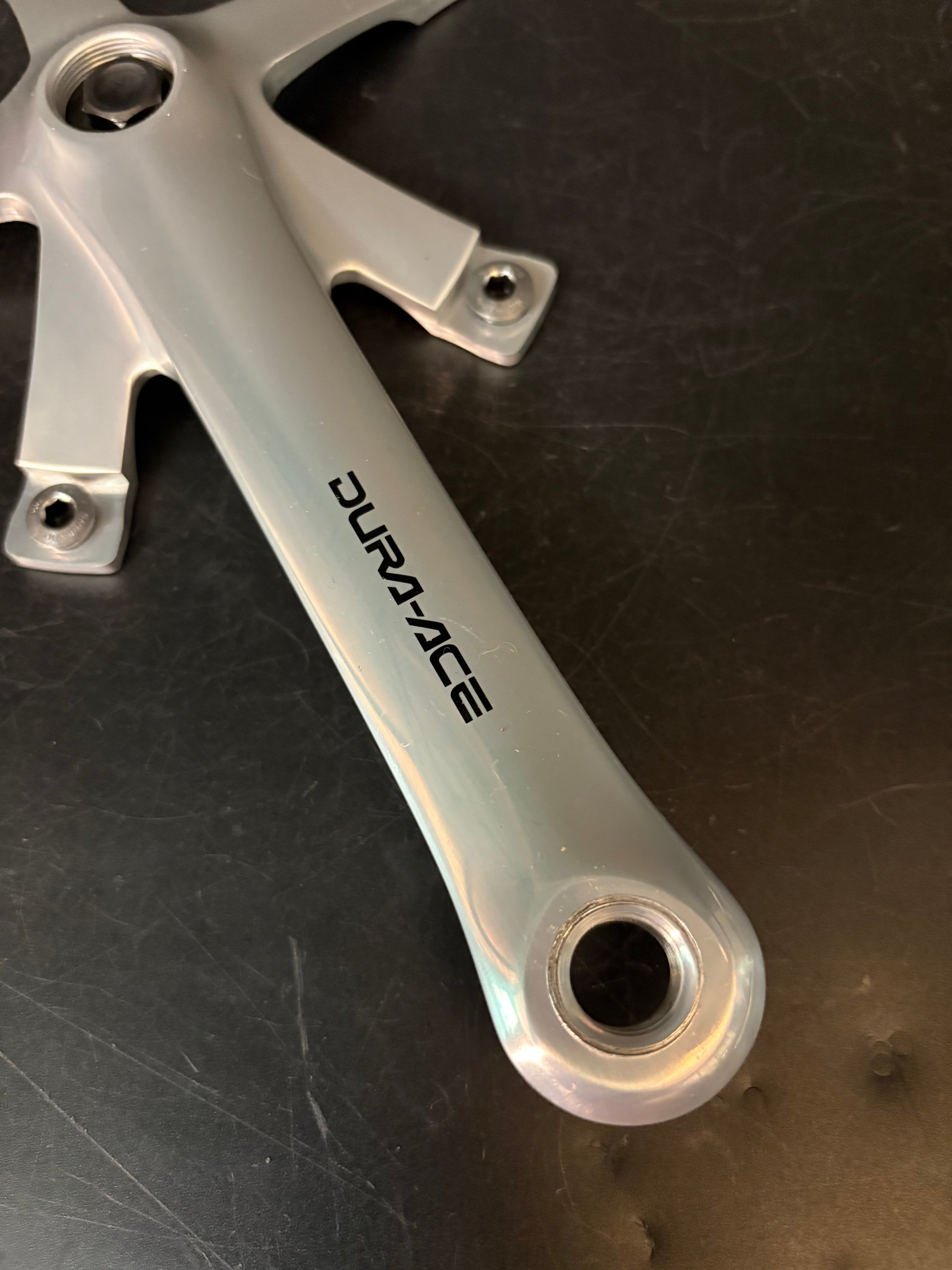 Dura Ace 7600 Cranks Silver 165mm – Track Lab
