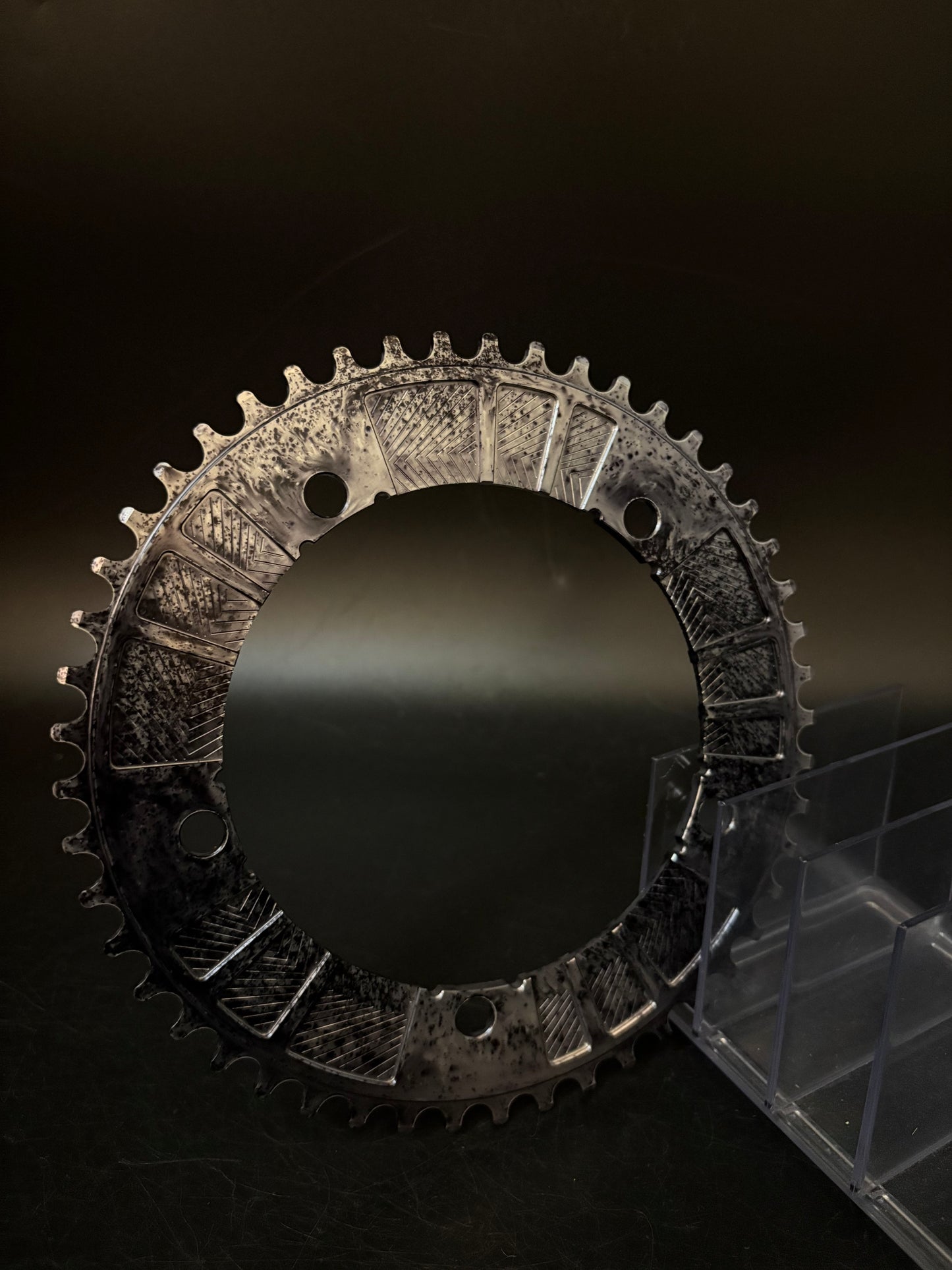 Aarn 15 Panel Chainring Acid Contrast 49t