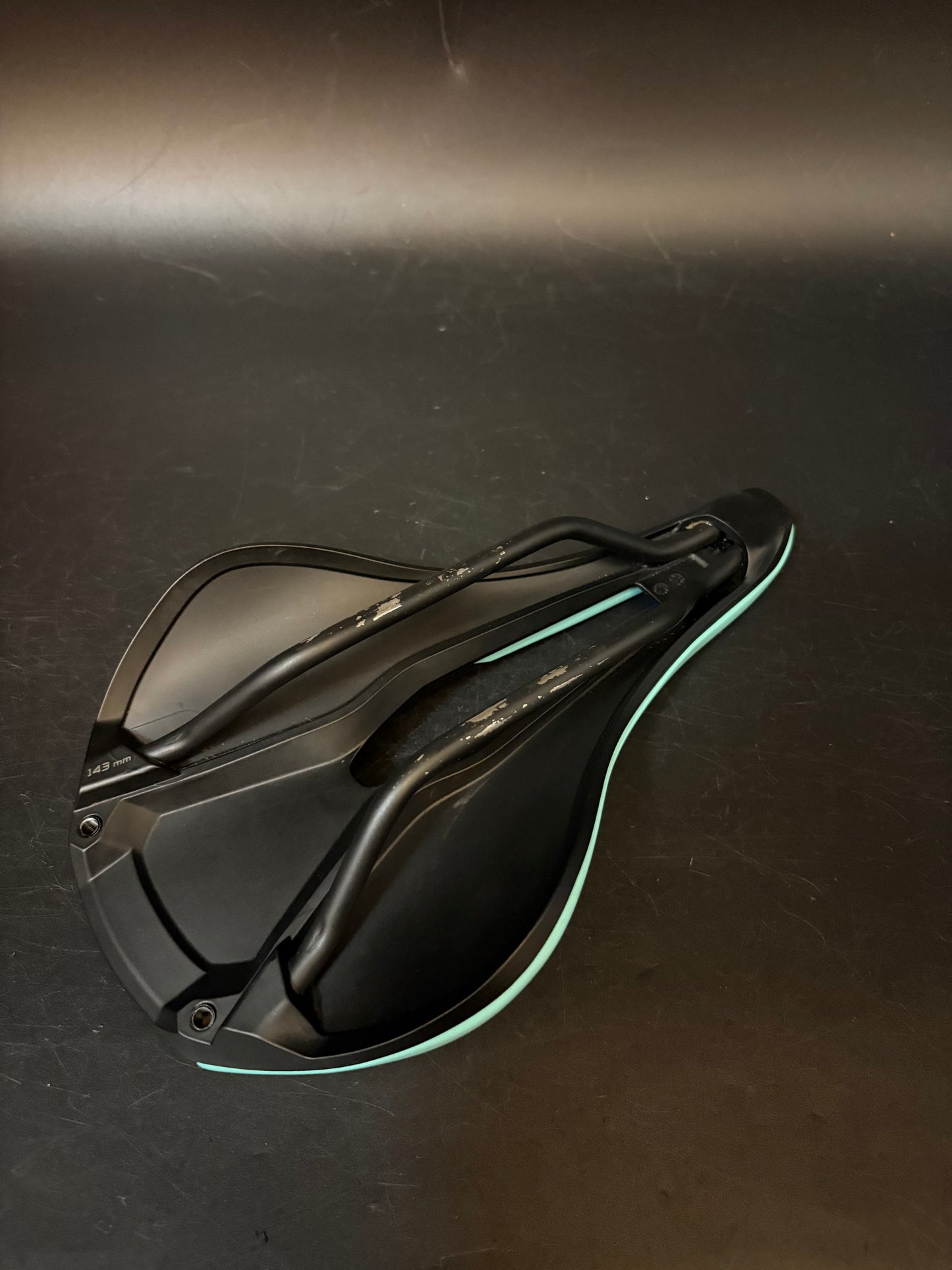 Specialized Power Saddle Black/Celeste 143mm