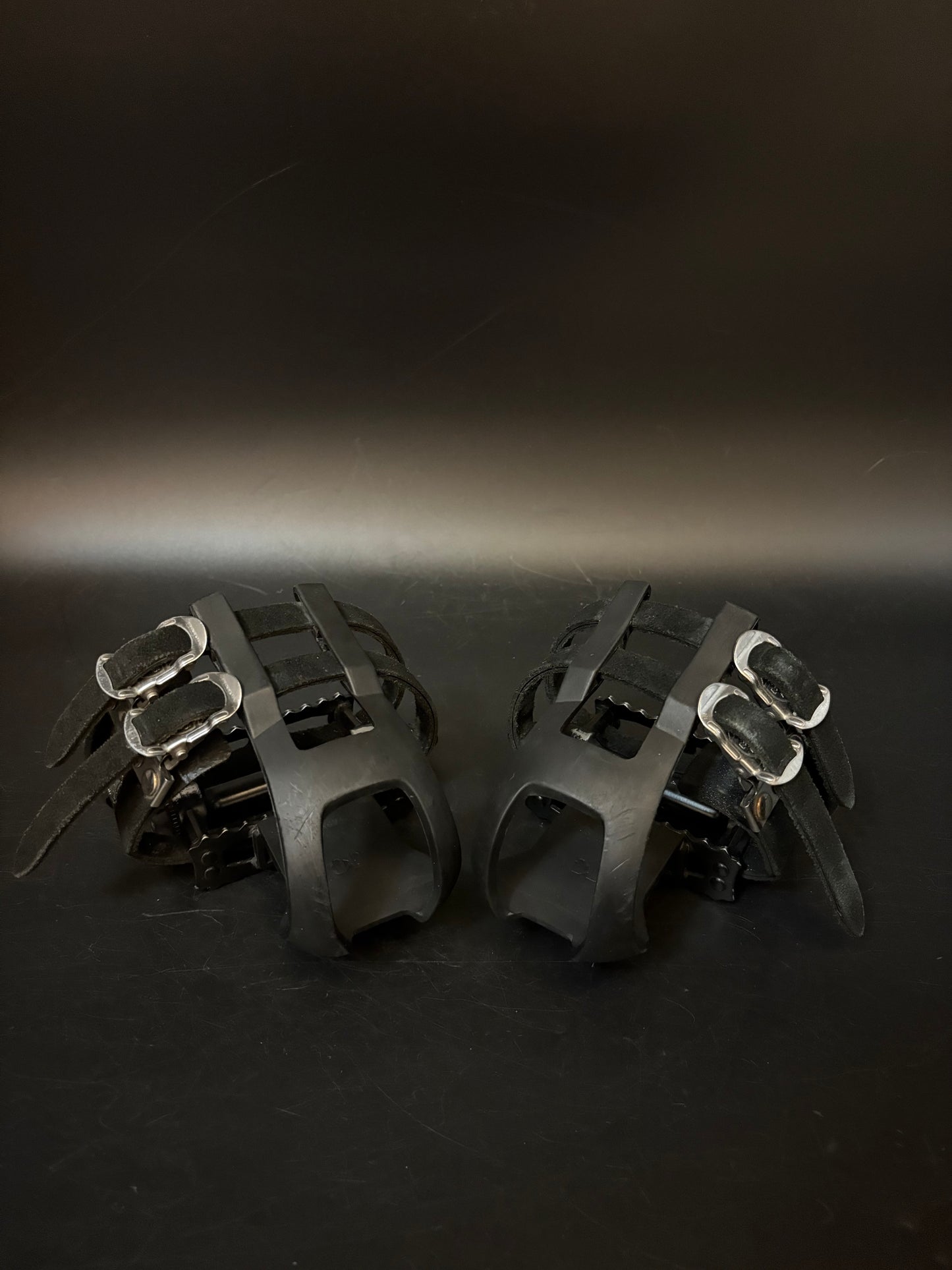 MKS Mash Pedals Black / Mash Double Straps Pedal Setup