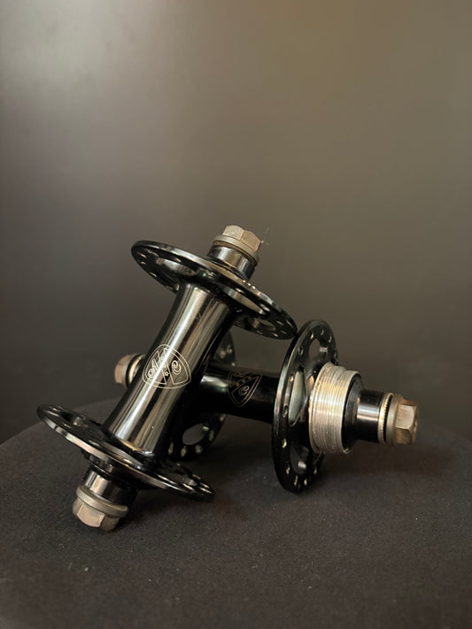 All City Track Hubs Black 32h Fixed/Fixed