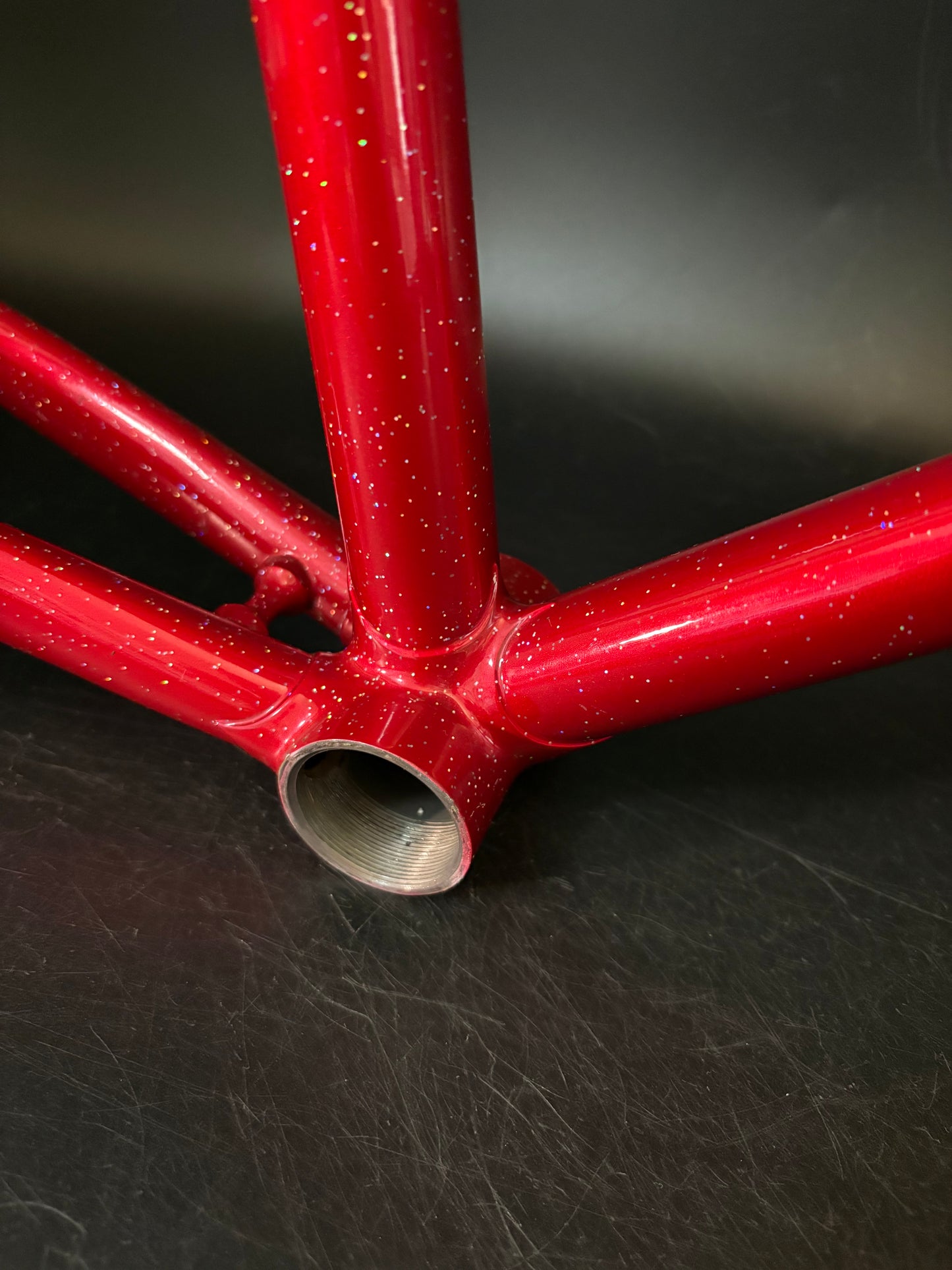Rinsei Lab NJS Frameset Red 57cm ST 56cm TT