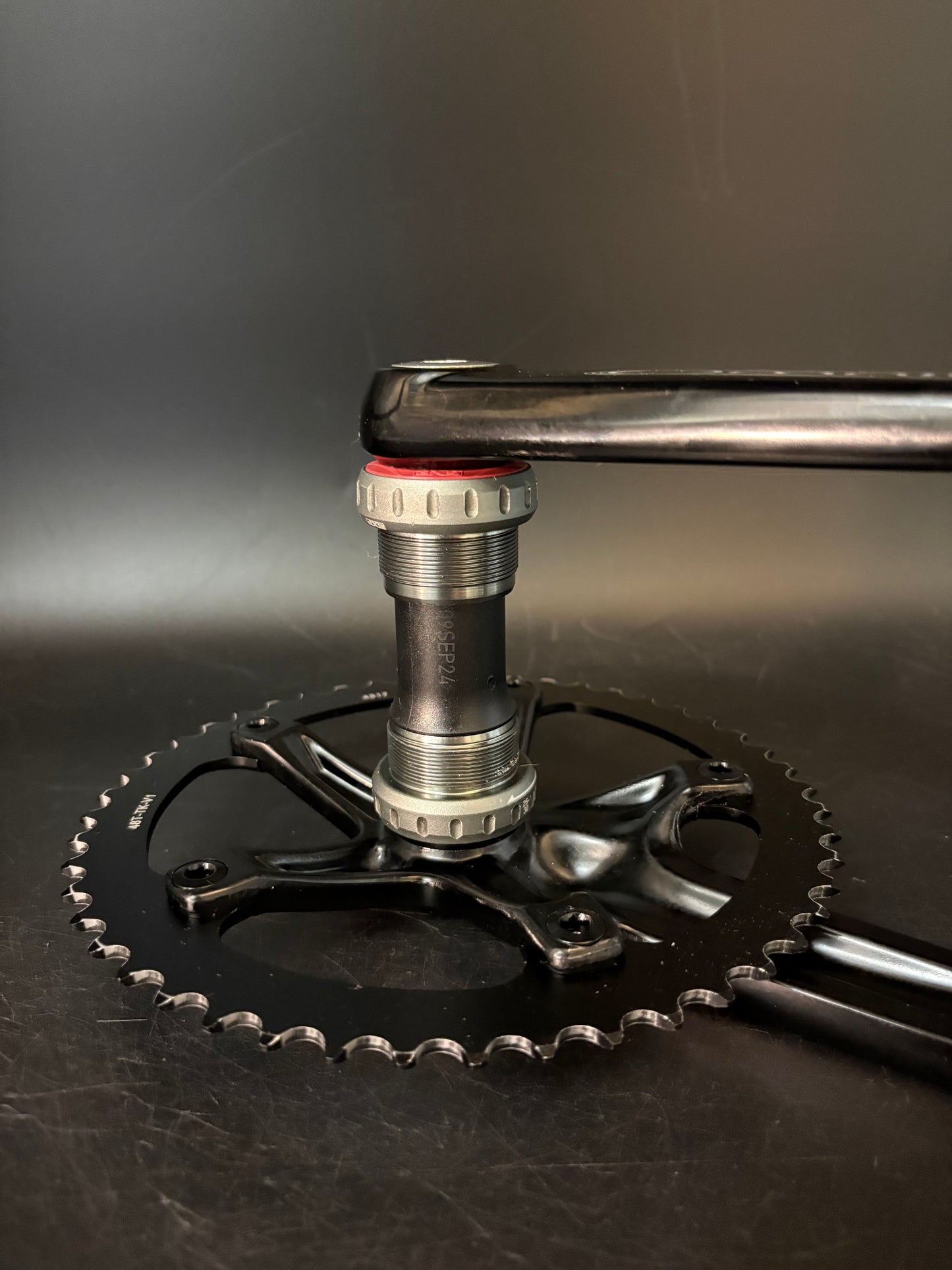 Sram Omnium Crankset Black 165mm 48t