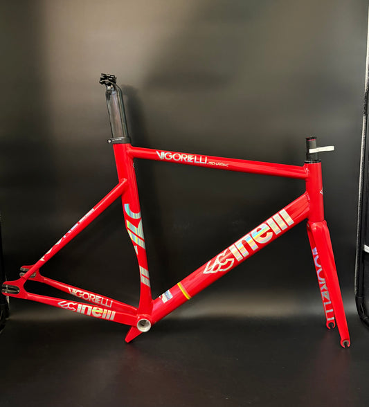 Cinelli Vigorelli Shark Frameset Red 56cm #1