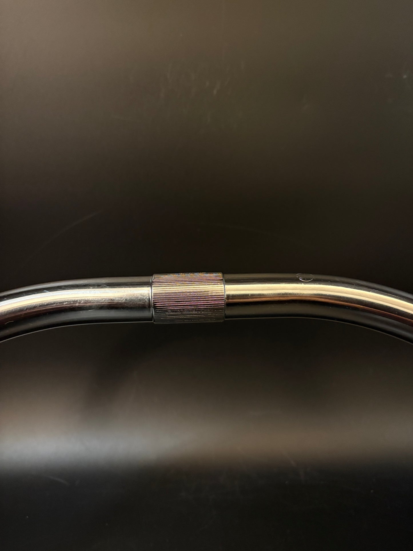 Nitto b123 NJS Track Drop Handlebar Silver 36cm 25.4