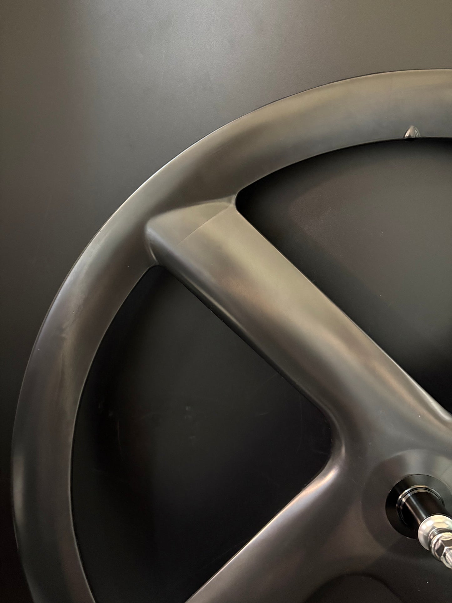 NEW Unbranded Clincher 4 Spoke Rear Wheel Carbon