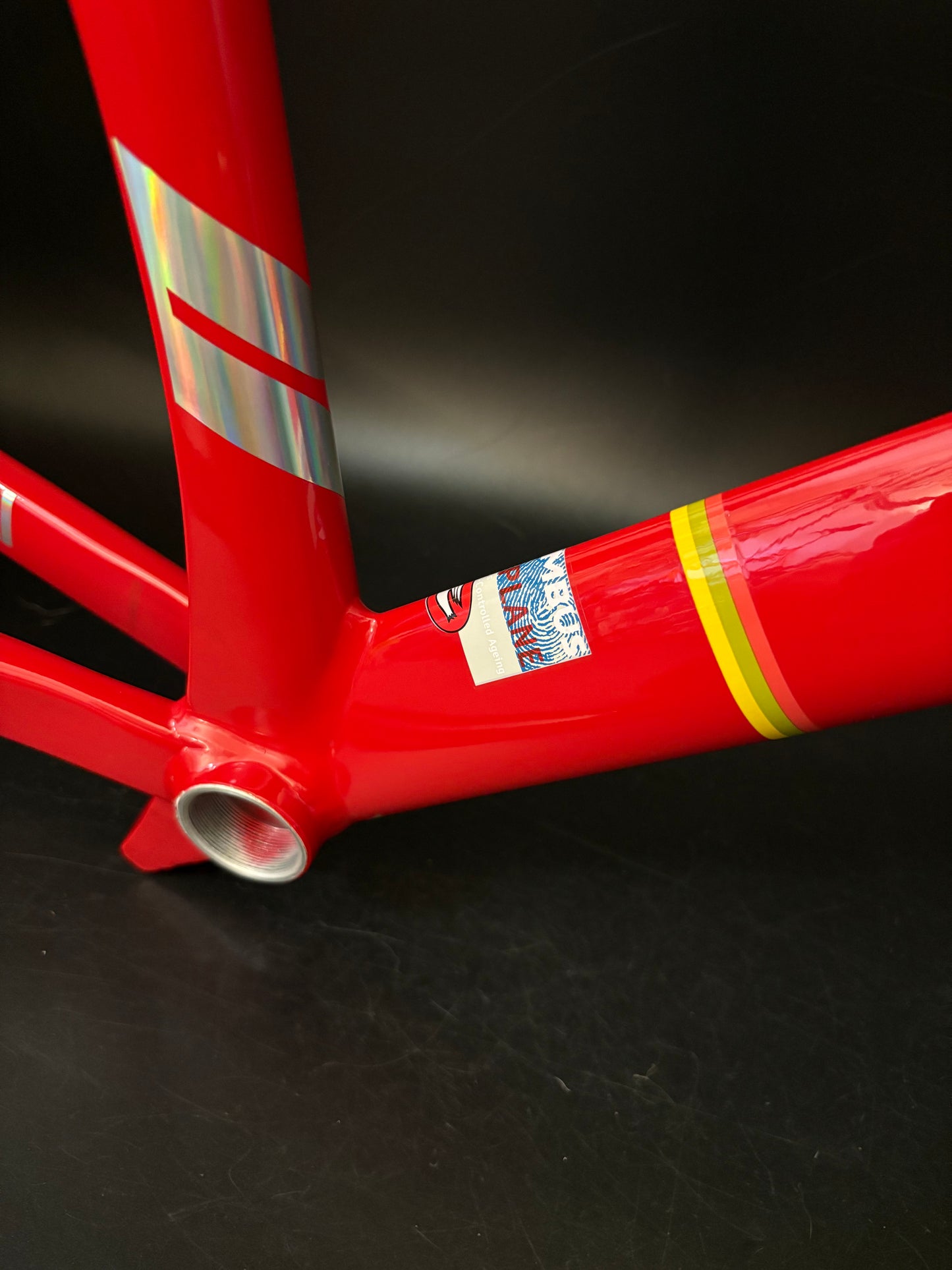 Cinelli Vigorelli Shark Frameset Red 54cm