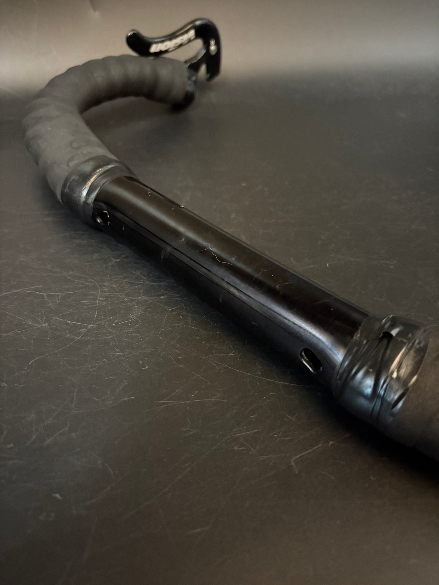 Unbranded Bullhorn Handlebar Black w/ Vision Brake Levers