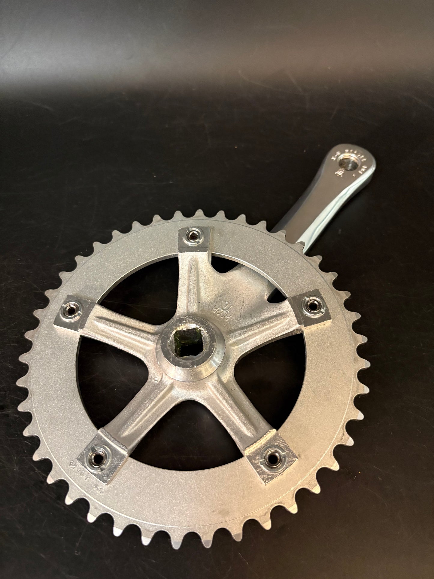 Sugino Messenger Crankset Silver 165mm 42t 130bcd