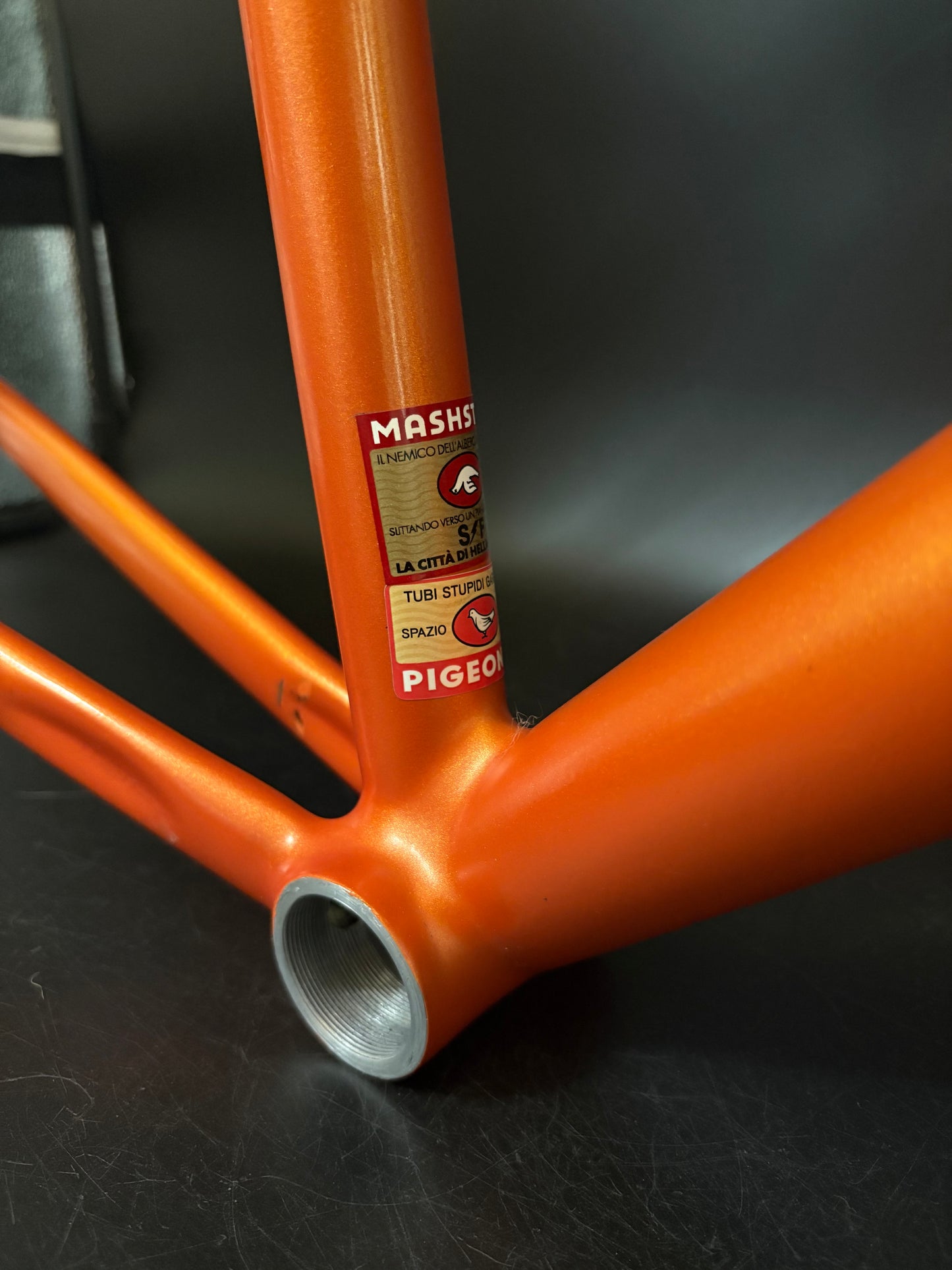 Superb Sprint Frameset Orange 56cm ST 54cm TT
