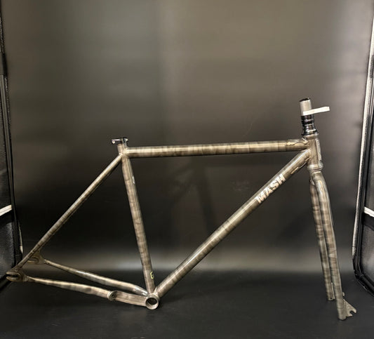 Mash Reyes Steel Frameset Phosphate Smoke Small