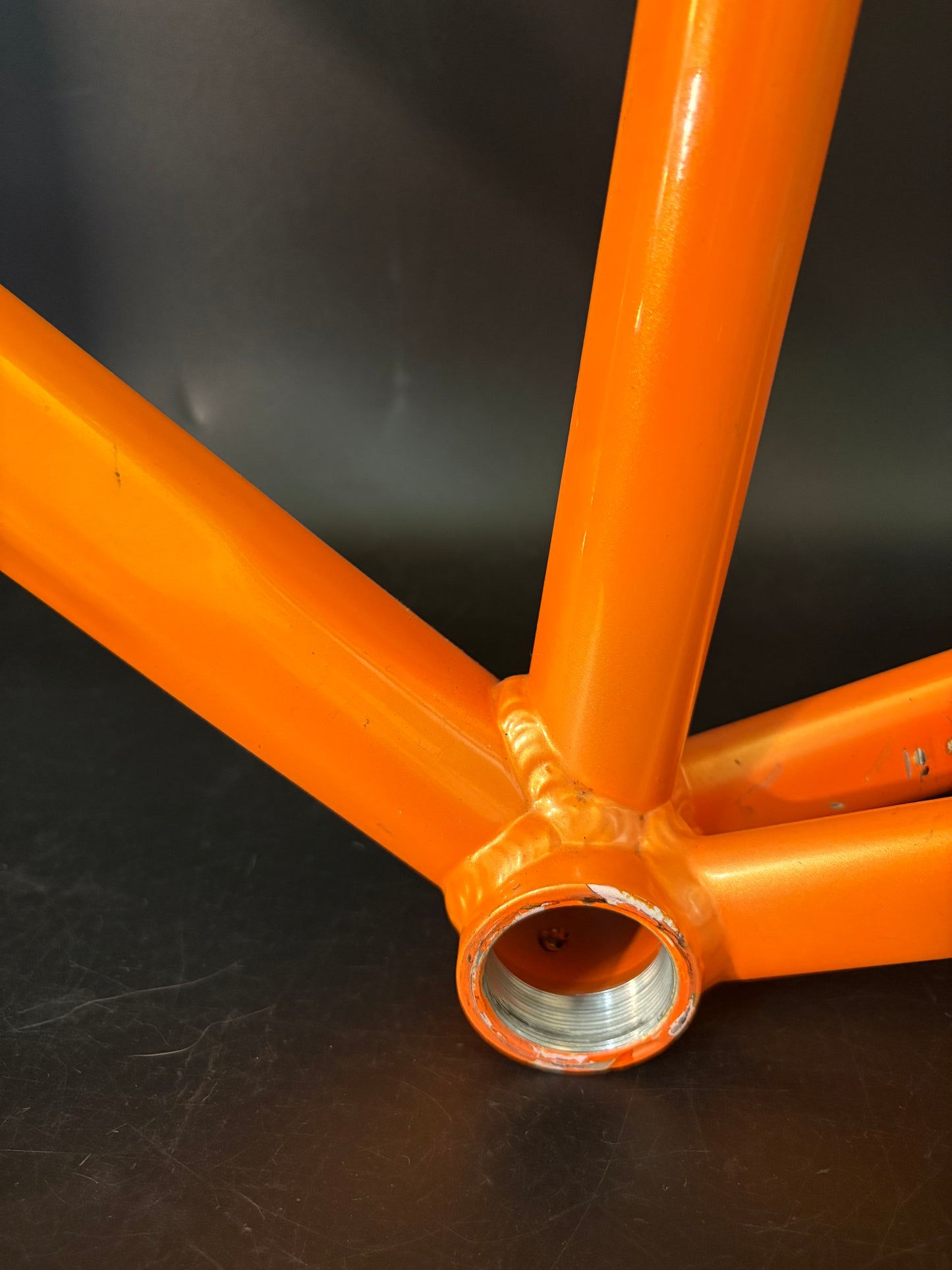 Orbea Lobular Pista Frameset Team Euskaltel Orange/Blue 57sm ST 54cm TT