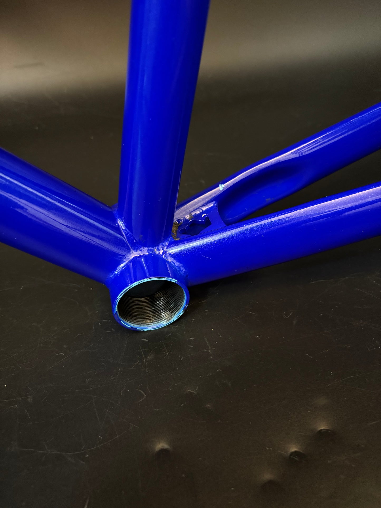 Brooklyn Machine Works Gangsta Track v4 Frameset Blue Medium