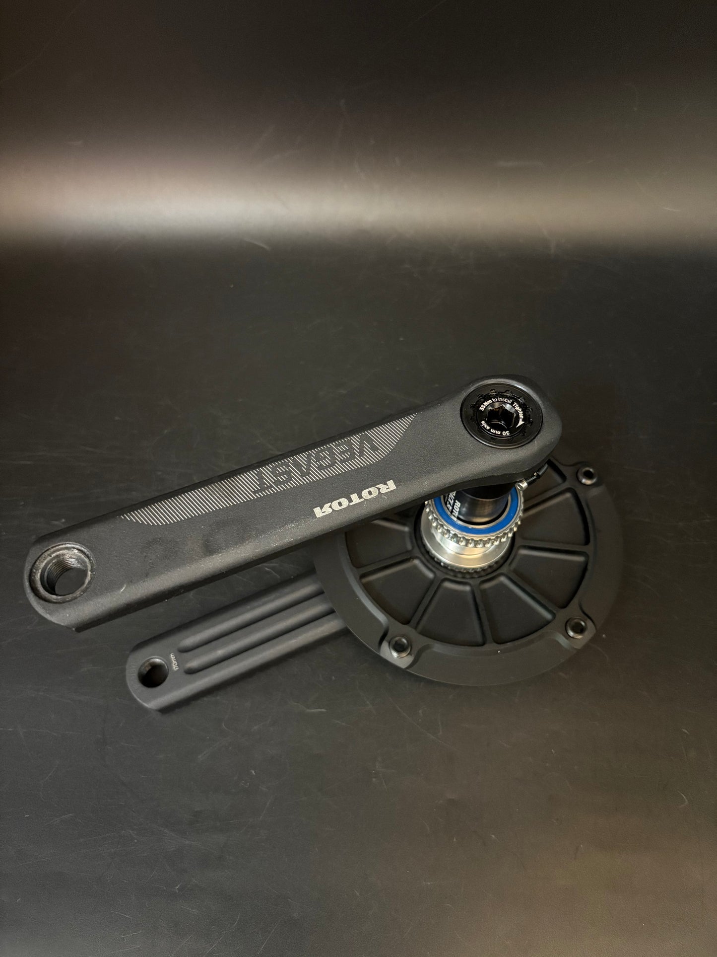 Rotor Vegast Cranks Black 170mm